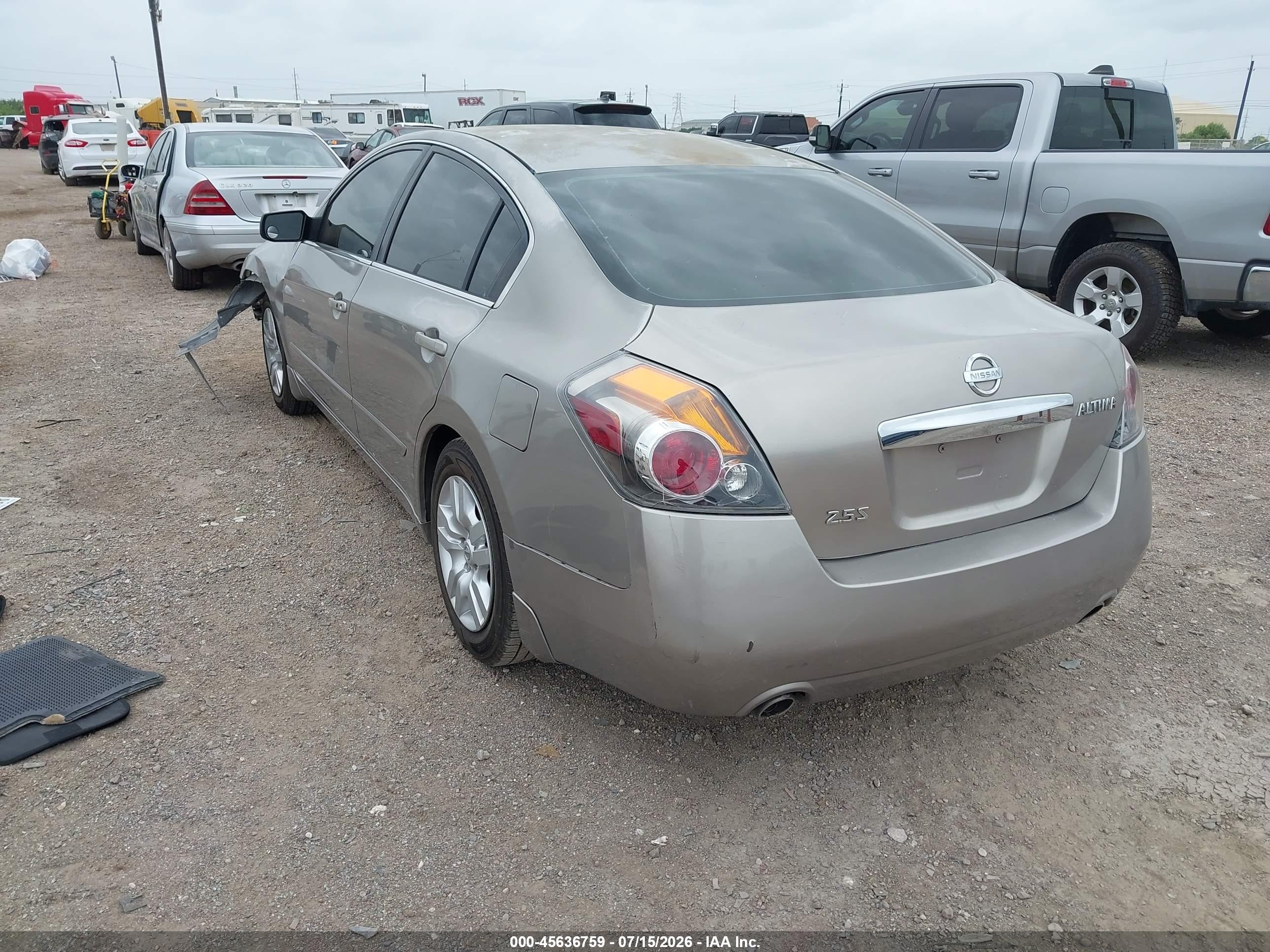2012 Nissan Altima 2.5 S Tan vin: 1N4AL2AP3CN510133