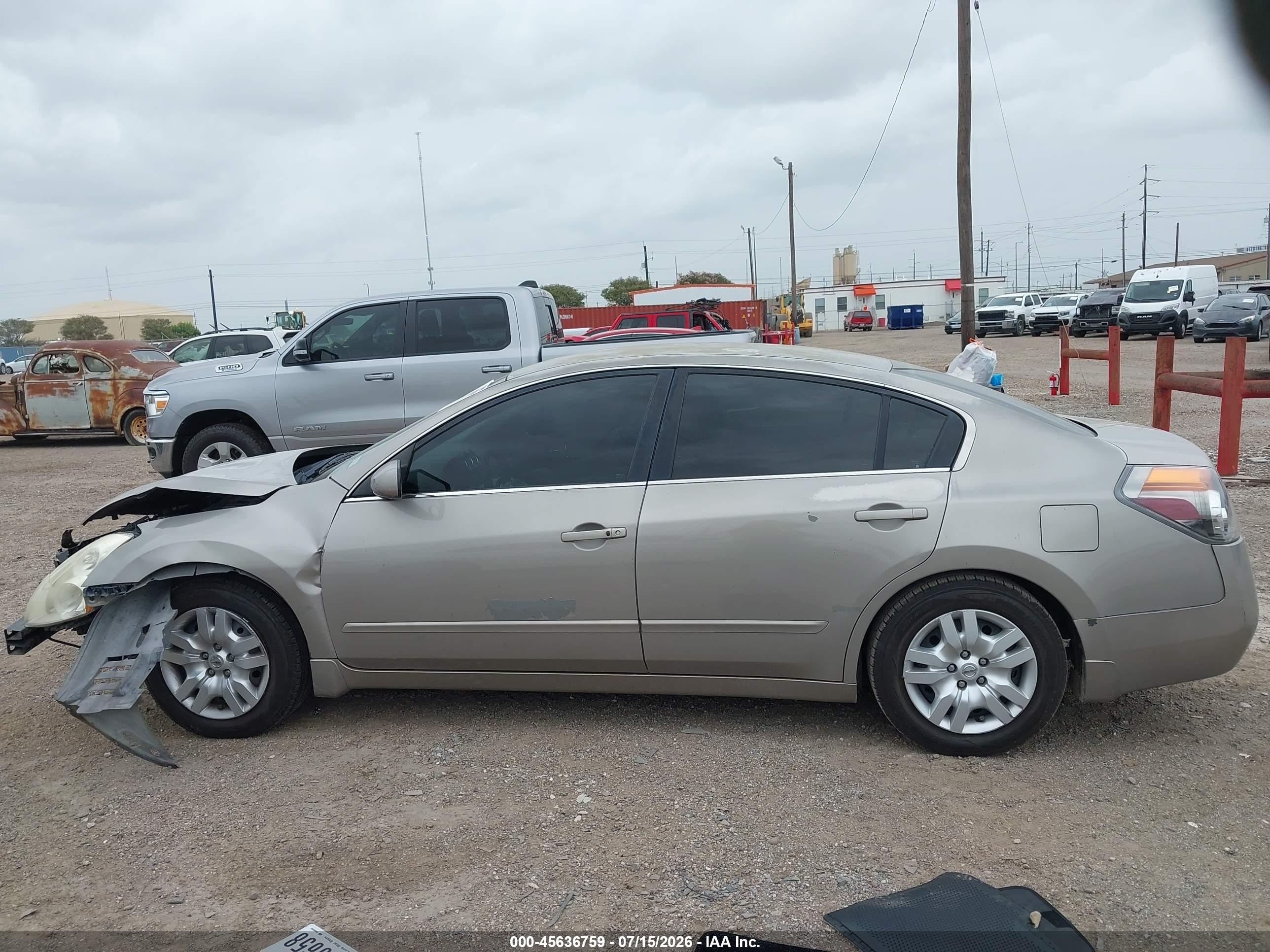 2012 Nissan Altima 2.5 S Tan vin: 1N4AL2AP3CN510133