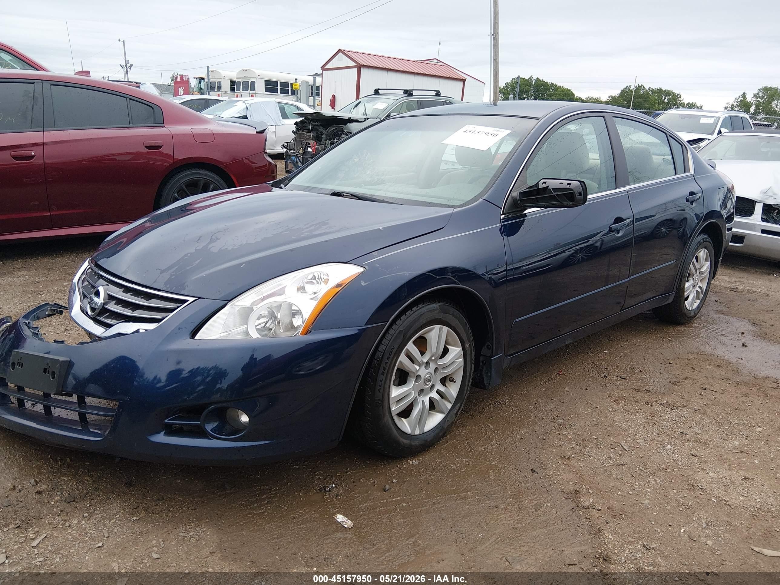 2012 Nissan Altima 2.5 S Blue vin: 1N4AL2AP3CN514084