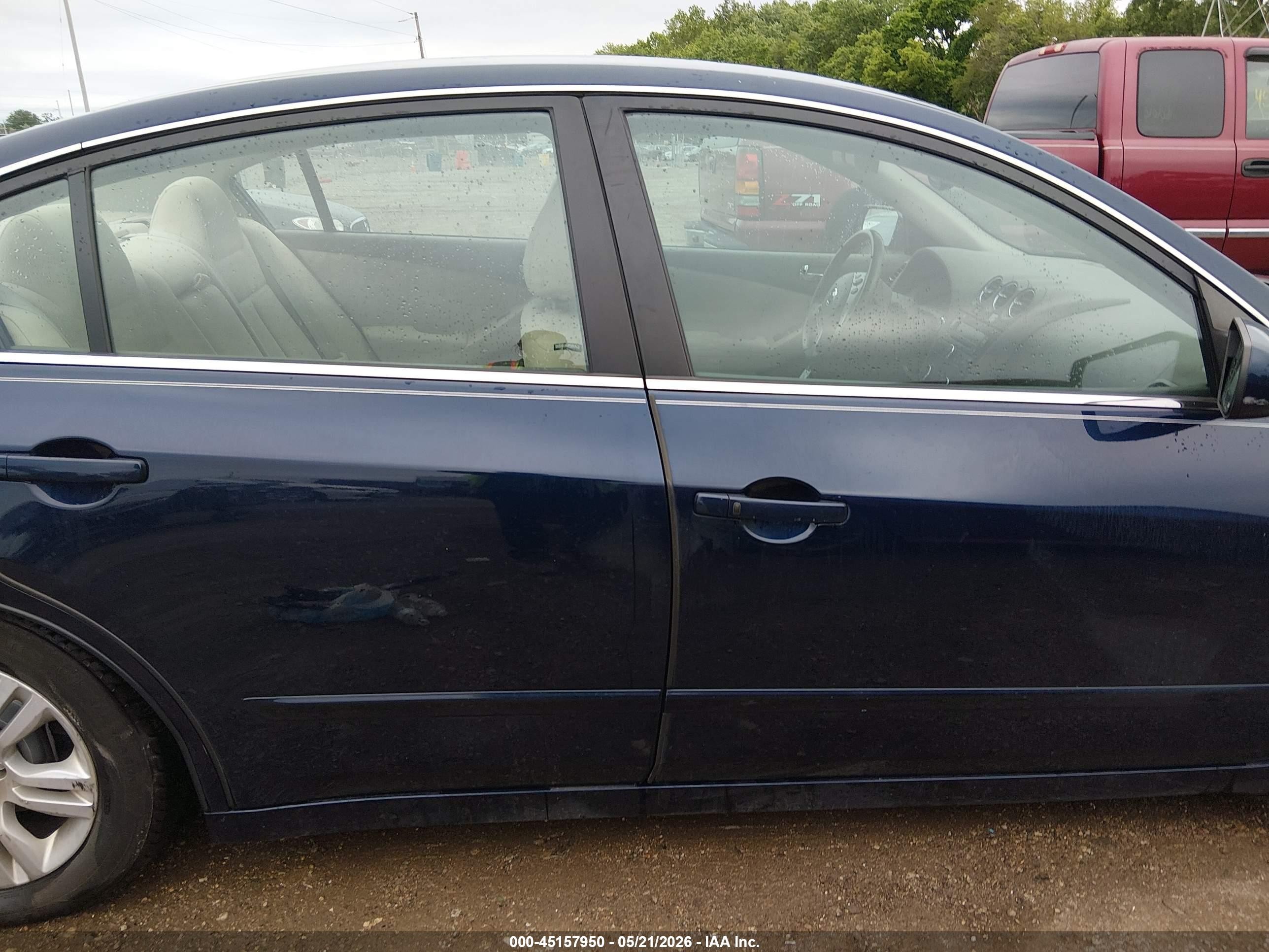 2012 Nissan Altima 2.5 S Blue vin: 1N4AL2AP3CN514084