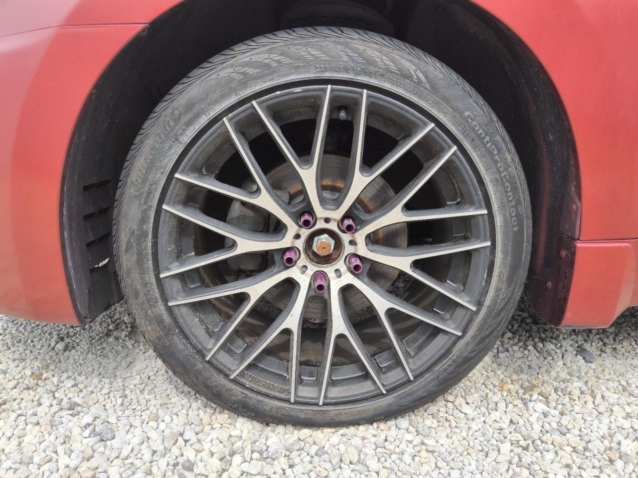 2012 Nissan Altima Base/s Красный vin: 1N4AL2AP3CN536330 Damage: Left Front Wheel, Aftermarket, Acceptable