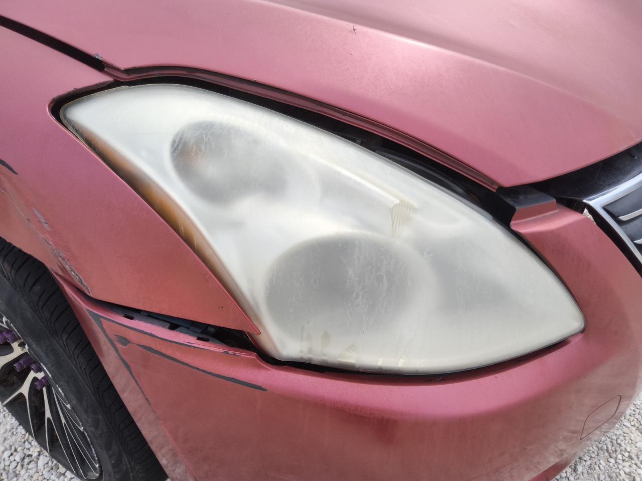 2012 Nissan Altima Base/s Красный vin: 1N4AL2AP3CN536330 Damage: Left Head Lamp, Faded, Repair Required