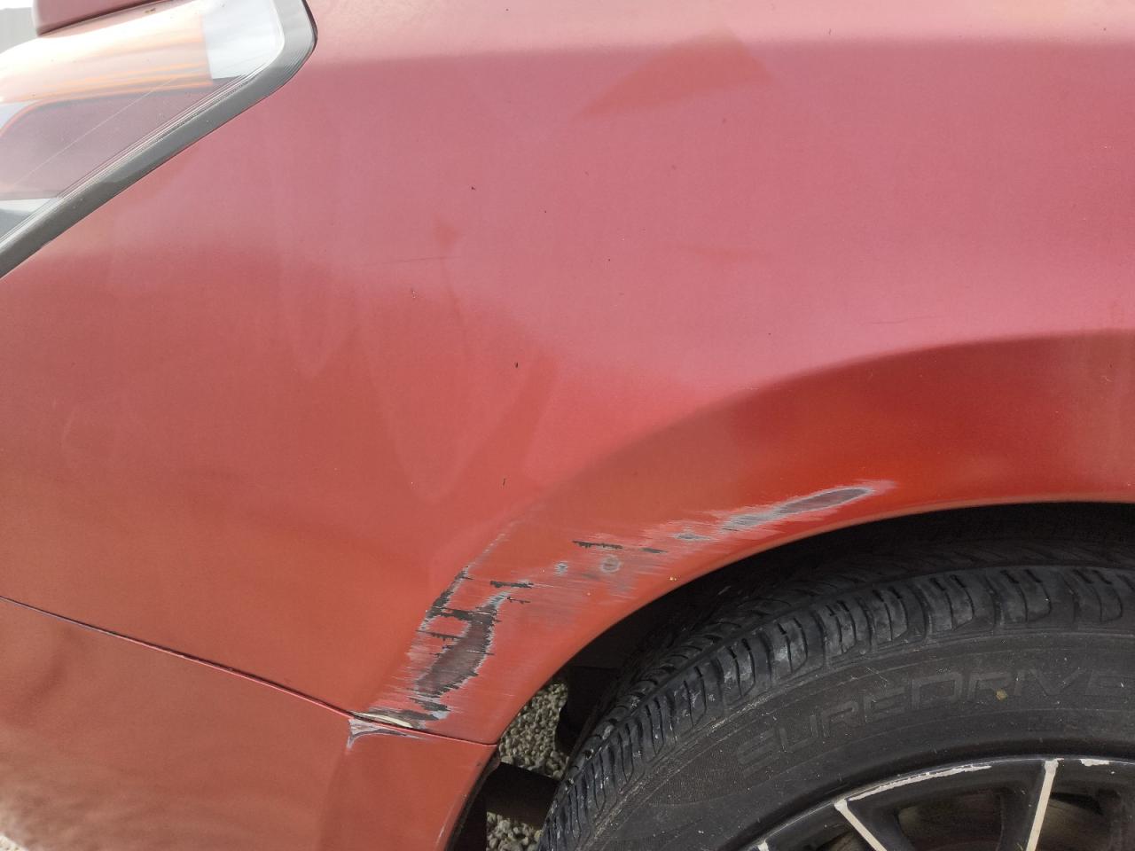 2012 Nissan Altima Base/s Красный vin: 1N4AL2AP3CN536330 Damage: Right Qtr Panel, Scraped, > 12 Inches