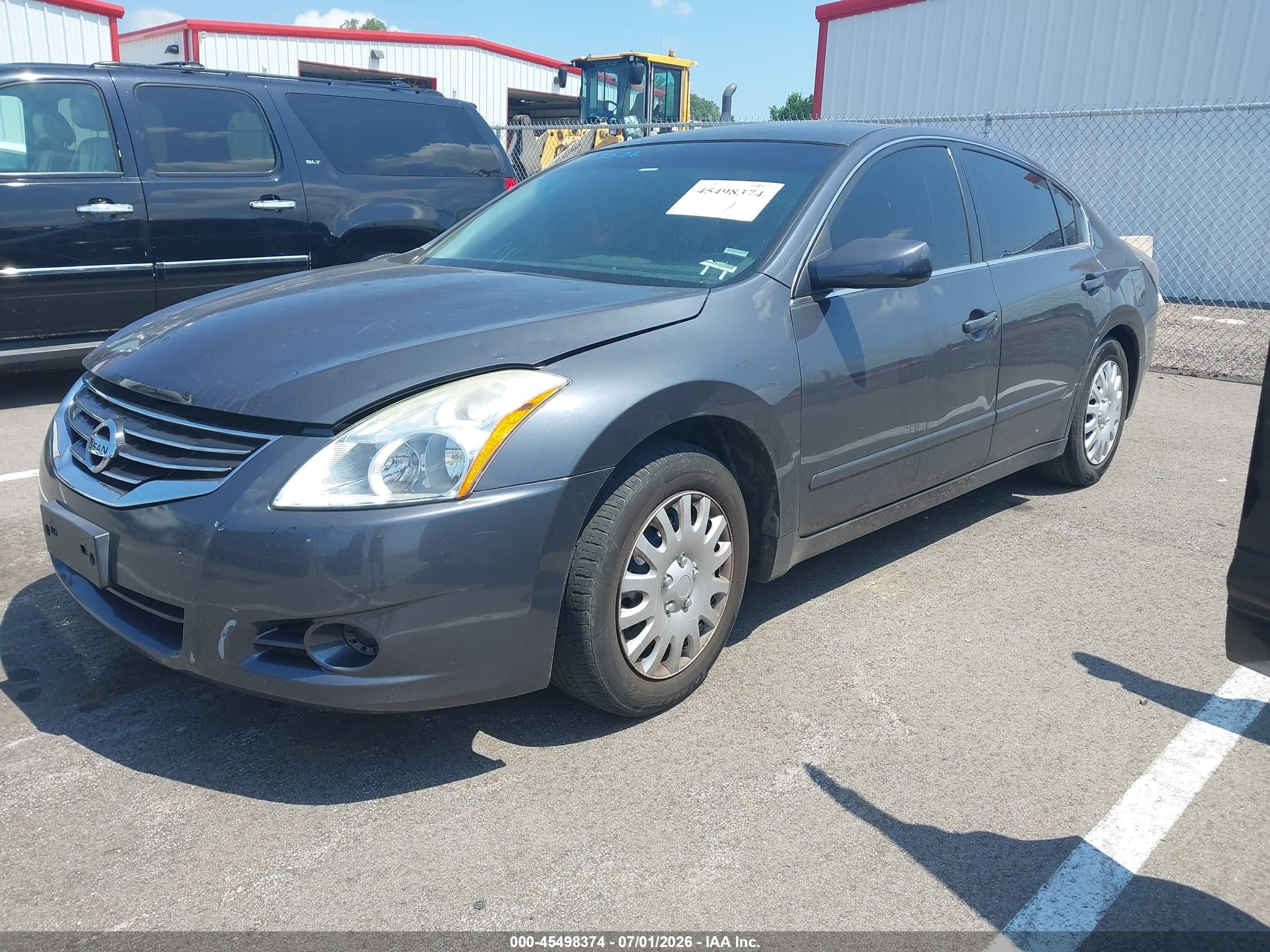 2012 Nissan Altima 2.5 S Gray vin: 1N4AL2AP3CN543603