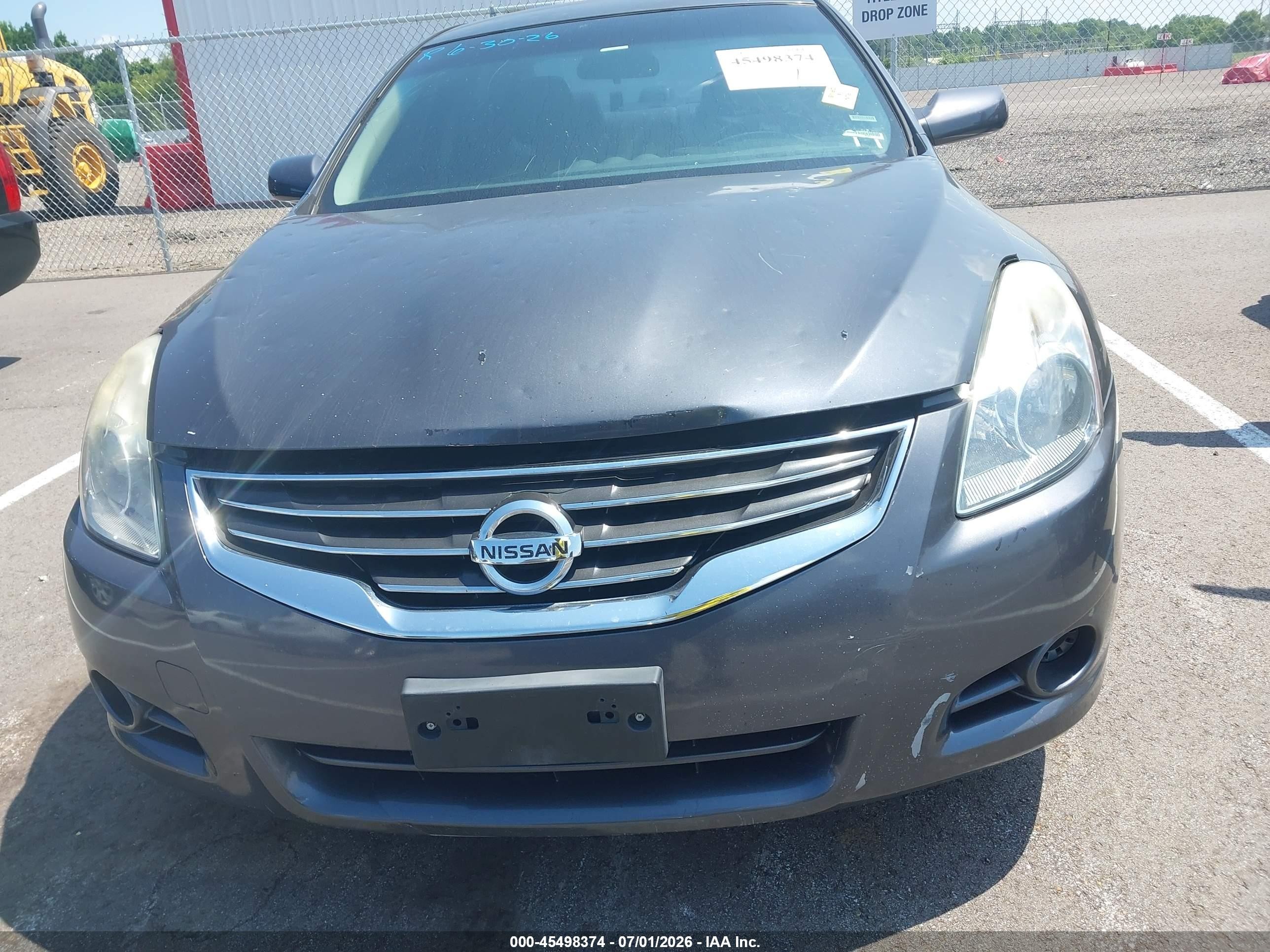 2012 Nissan Altima 2.5 S Gray vin: 1N4AL2AP3CN543603