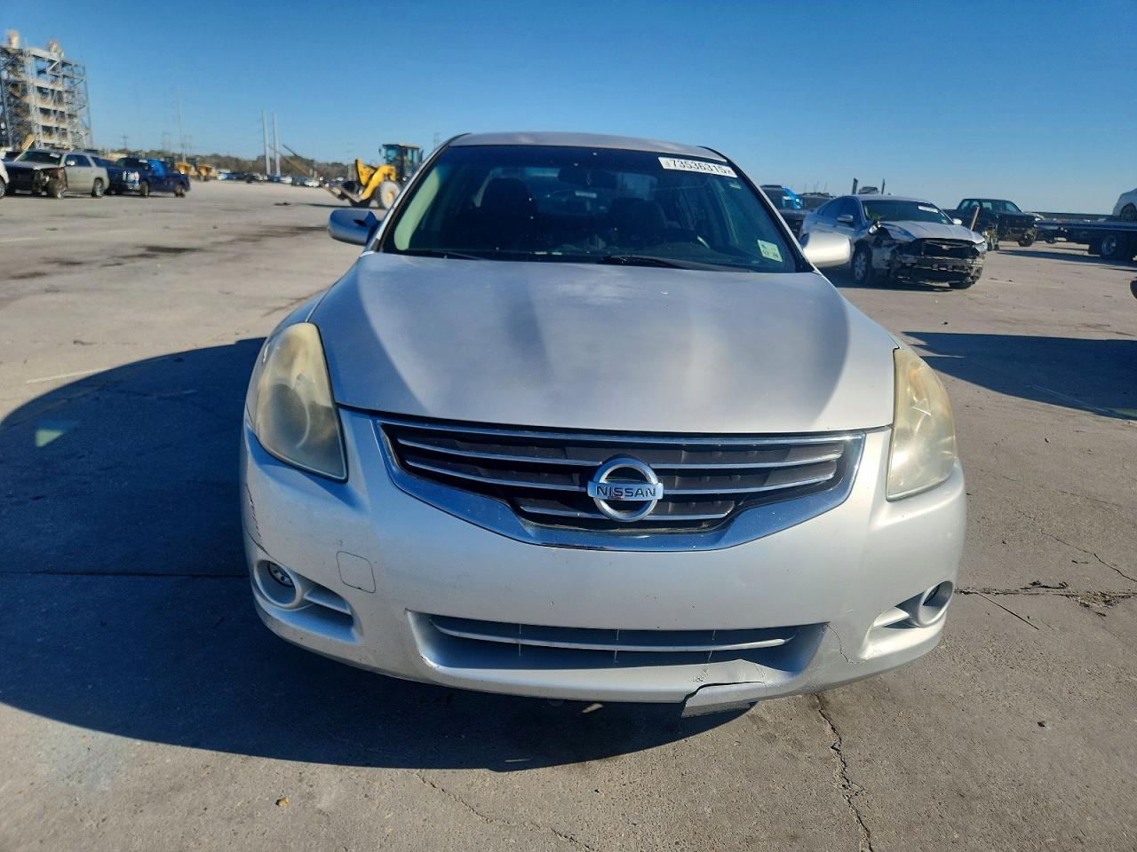 2012 Nissan Altima Silver vin: 1N4AL2AP3CN548185