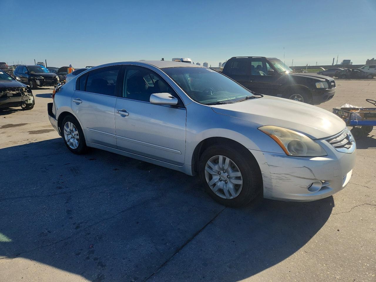 2012 Nissan Altima Silver vin: 1N4AL2AP3CN548185