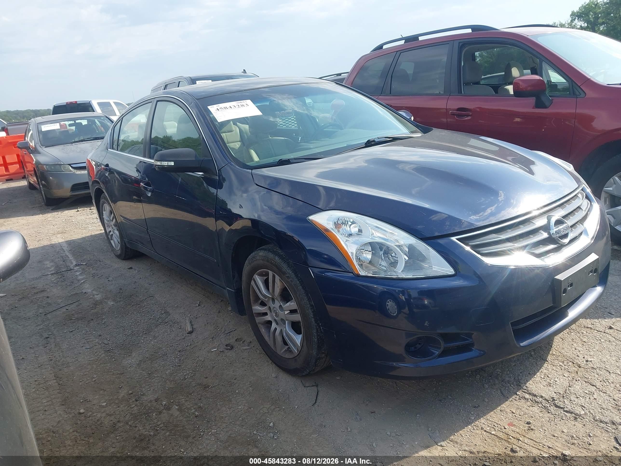 2012 Nissan Altima 2.5 S Blue vin: 1N4AL2AP3CN555248