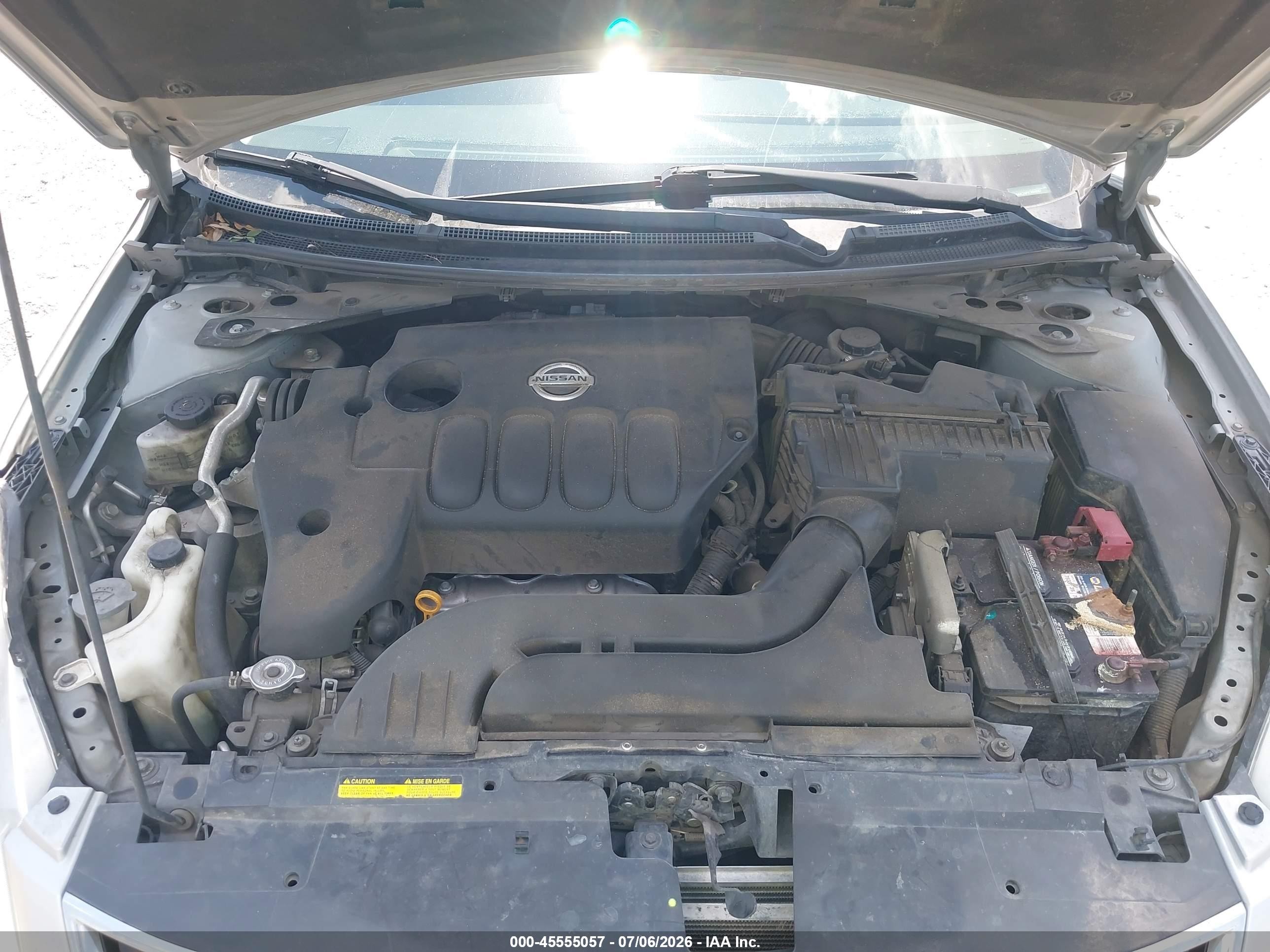 2012 Nissan Altima 2.5 S Silver vin: 1N4AL2AP3CN566007