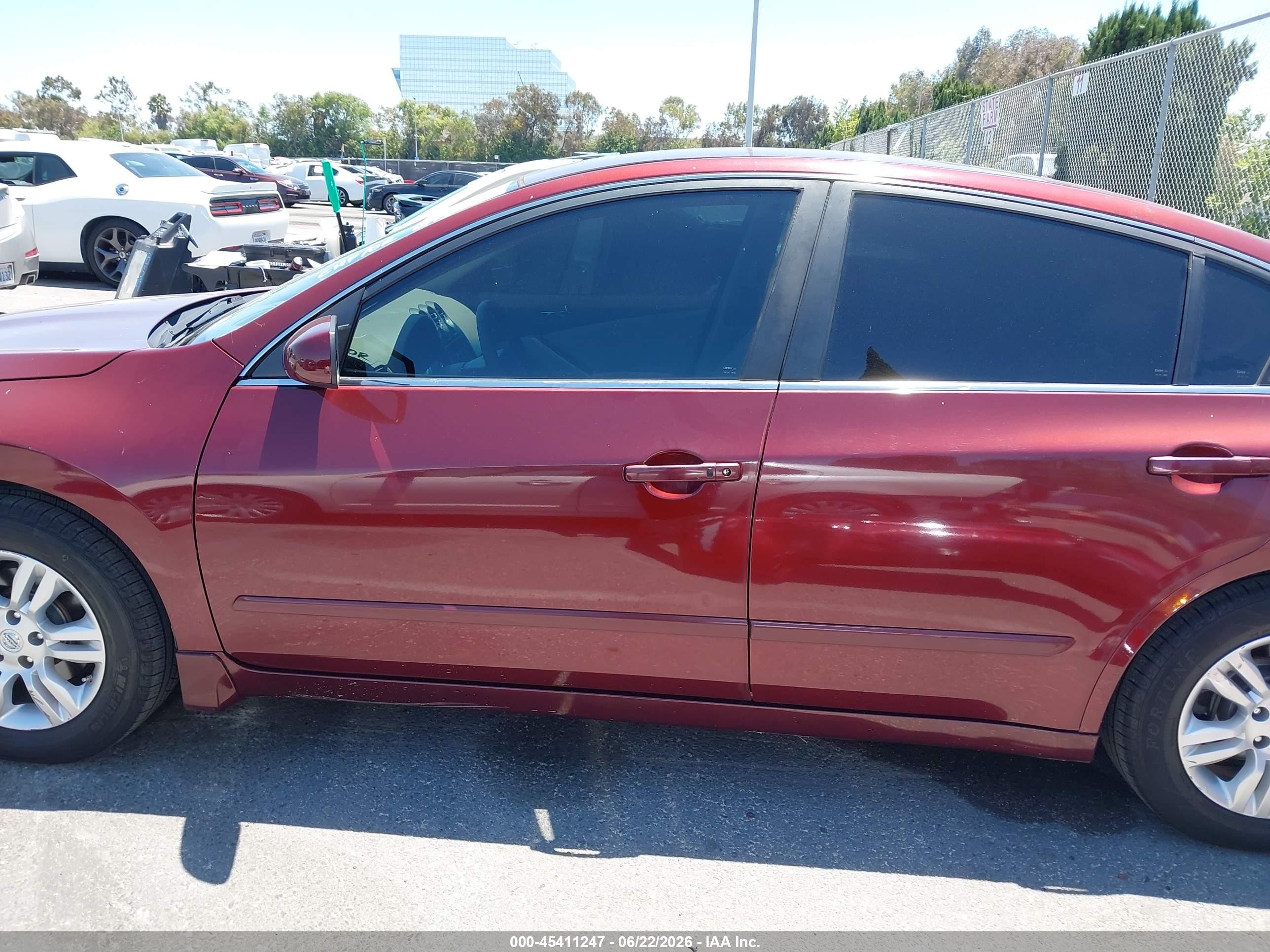 2012 Nissan Altima 2.5 S Red vin: 1N4AL2AP3CN568730