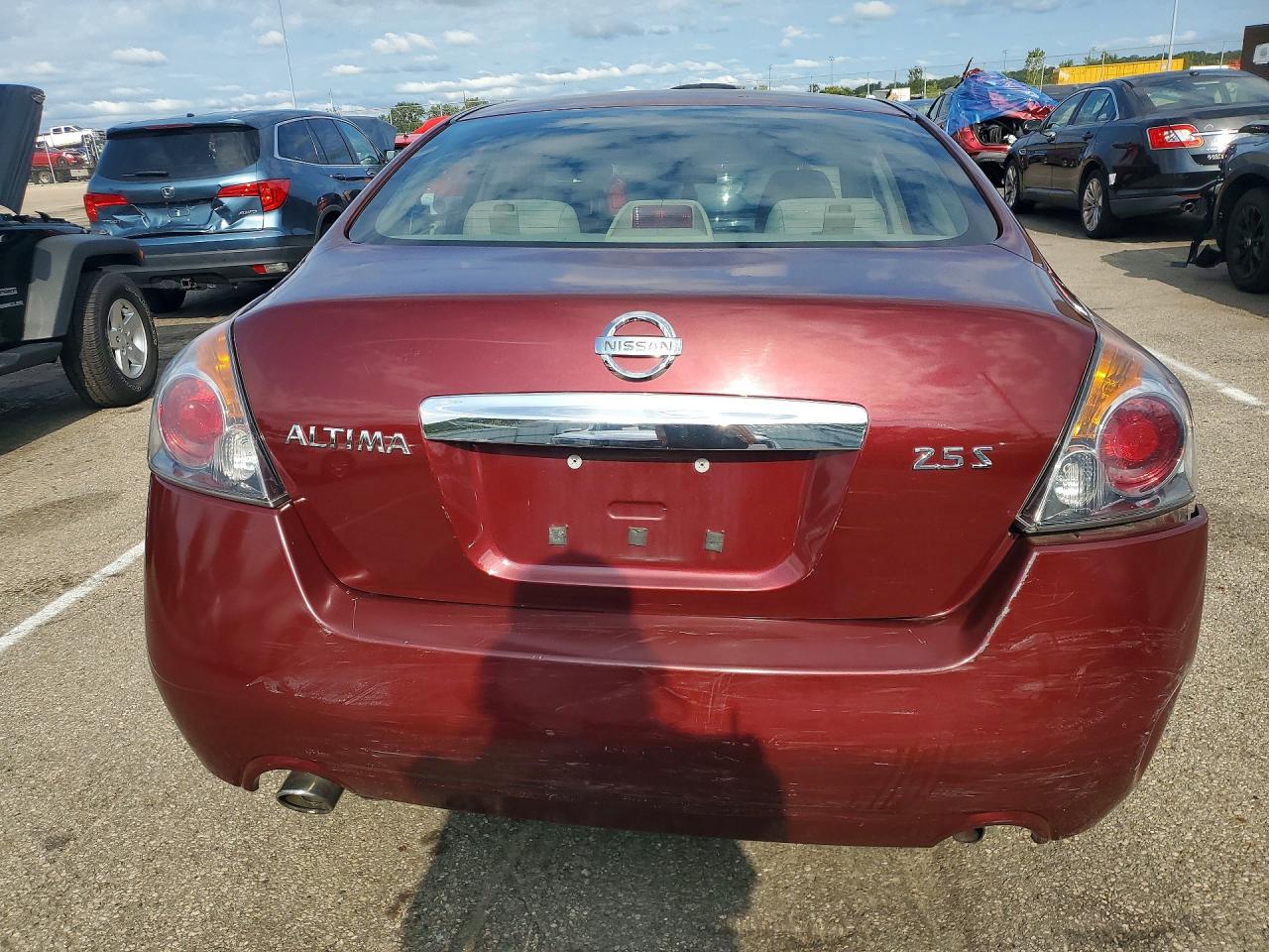 2010 Nissan Altima 2.5 Maroon vin: 1N4AL2AP4AC111921
