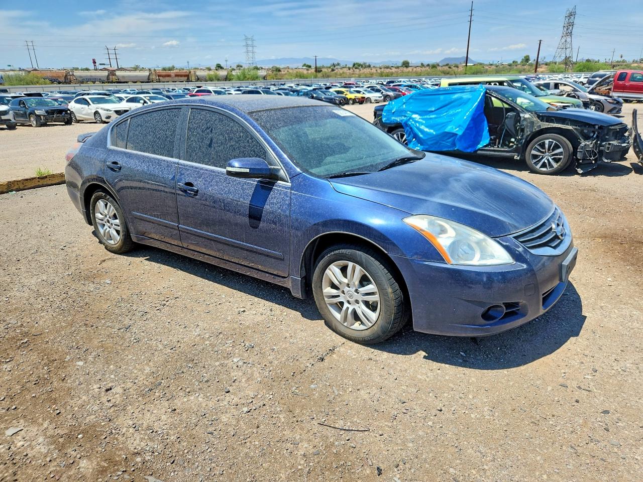 2010 Nissan Altima Blue vin: 1N4AL2AP4AC143087