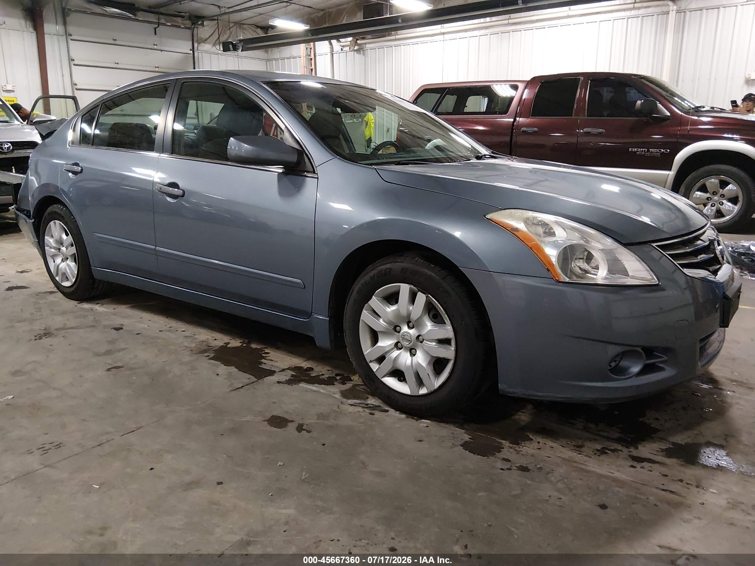 2010 Nissan Altima 2.5 S Синий vin: 1N4AL2AP4AC178695