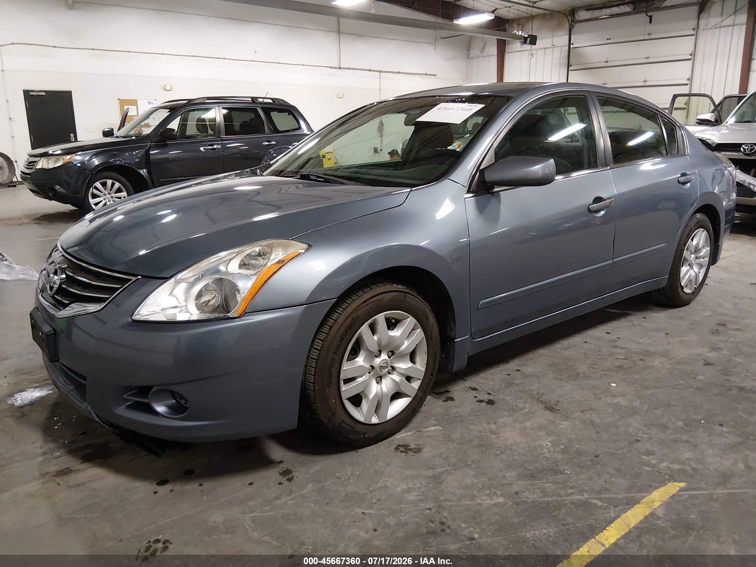 2010 Nissan Altima 2.5 S Синий vin: 1N4AL2AP4AC178695