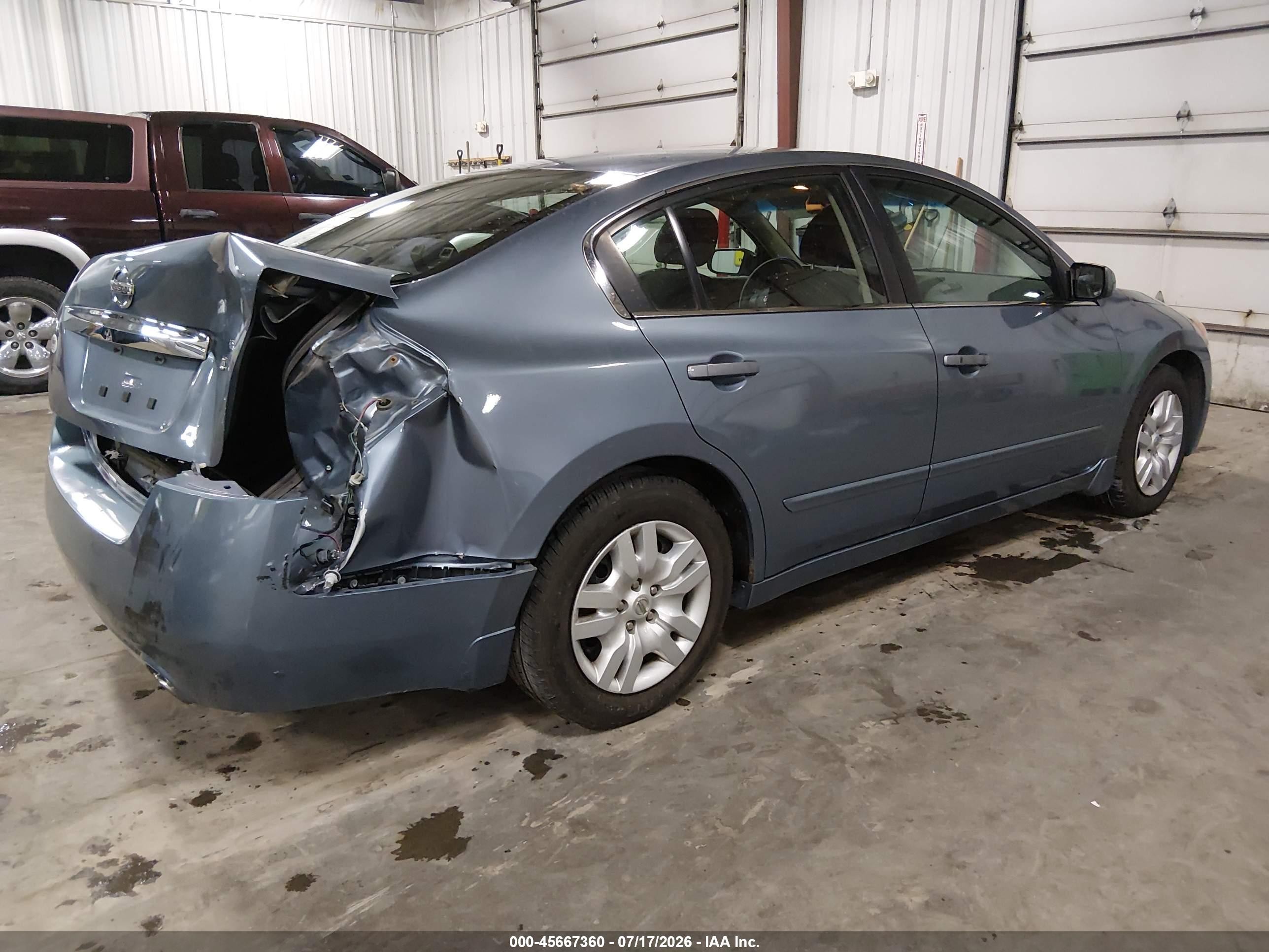 2010 Nissan Altima 2.5 S Синий vin: 1N4AL2AP4AC178695