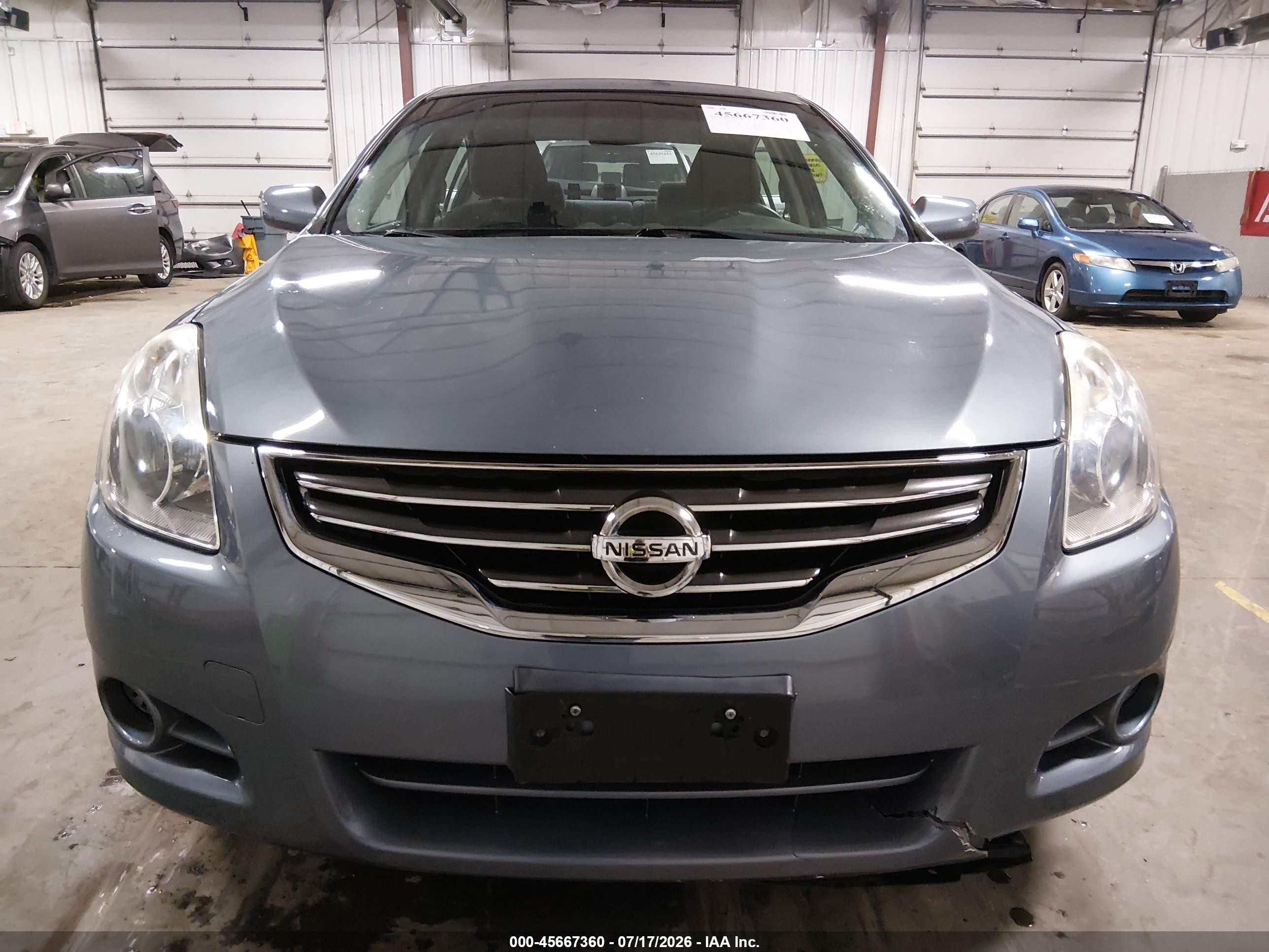 2010 Nissan Altima 2.5 S Синий vin: 1N4AL2AP4AC178695