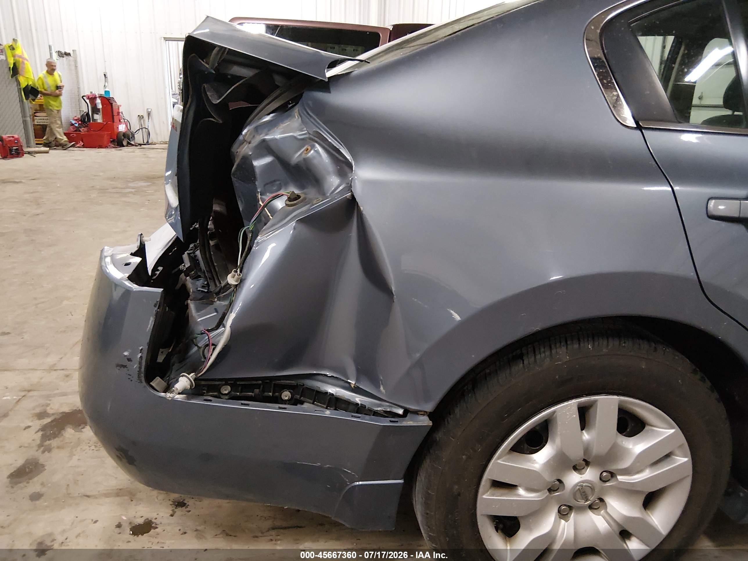 2010 Nissan Altima 2.5 S Синий vin: 1N4AL2AP4AC178695