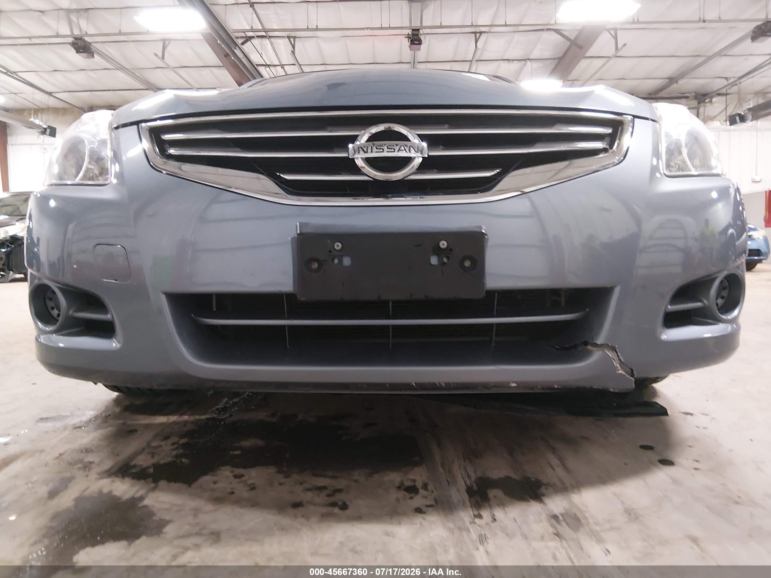 2010 Nissan Altima 2.5 S Синий vin: 1N4AL2AP4AC178695