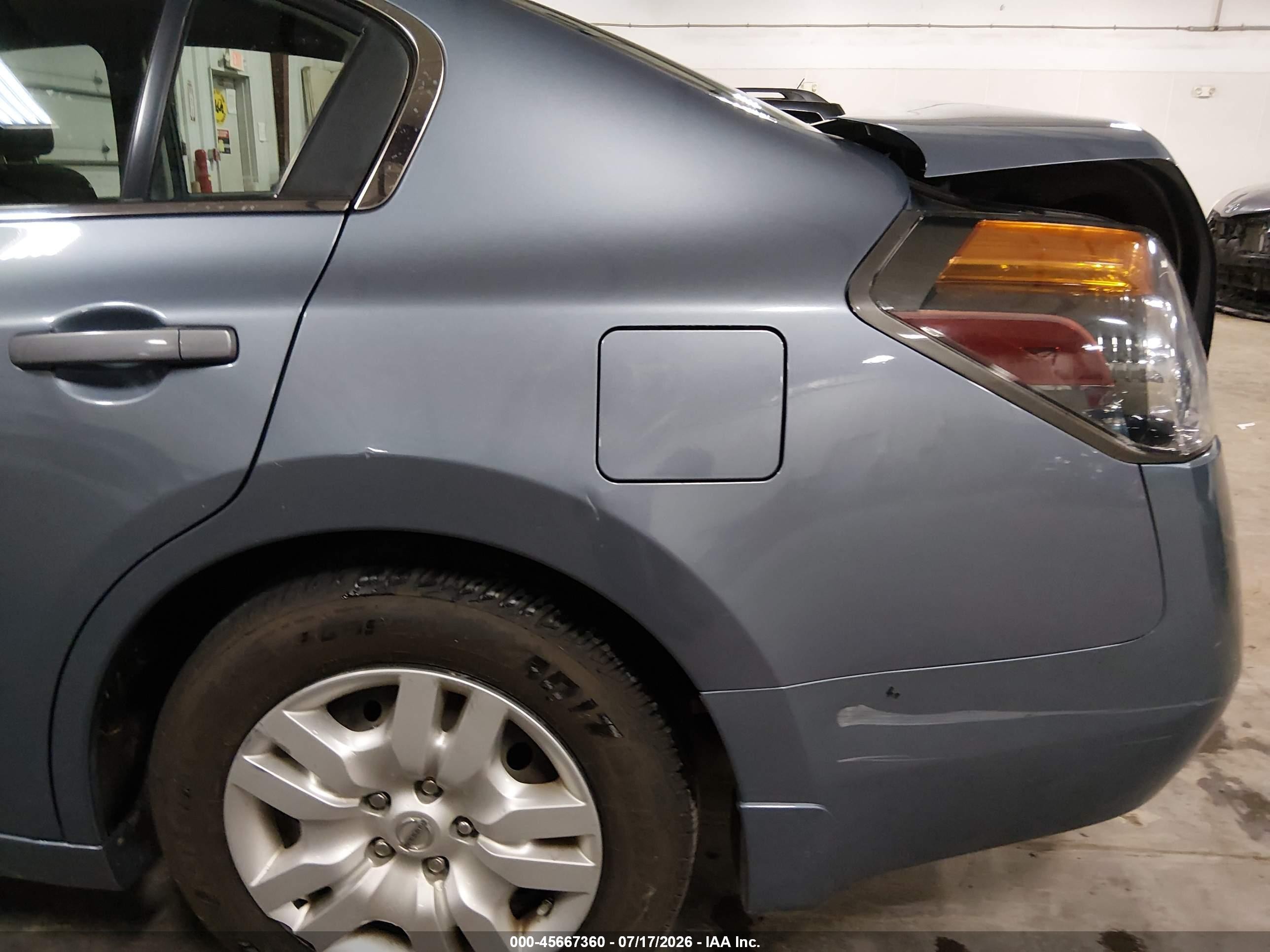 2010 Nissan Altima 2.5 S Синий vin: 1N4AL2AP4AC178695
