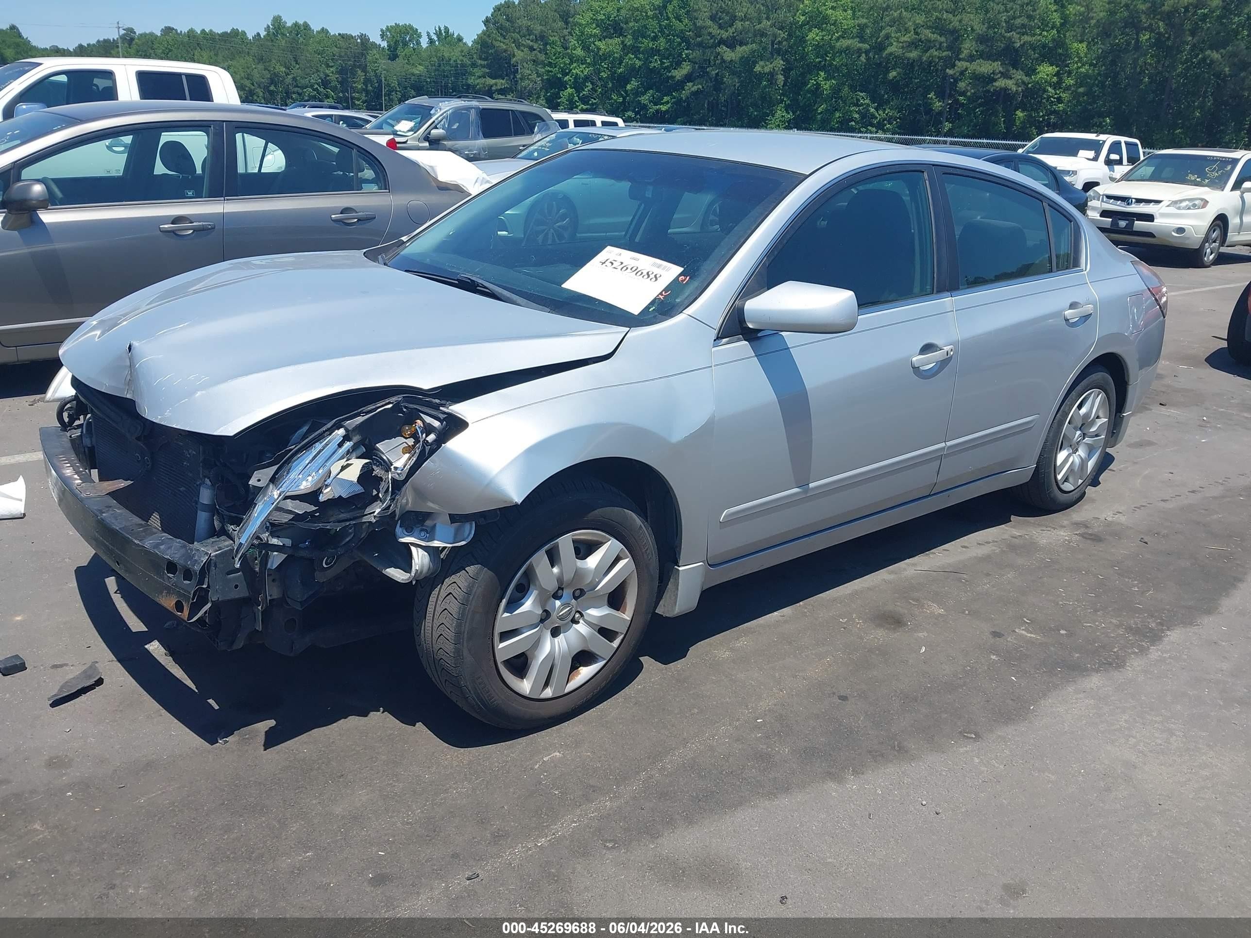 2010 Nissan Altima 2.5 S Gray vin: 1N4AL2AP4AC181158