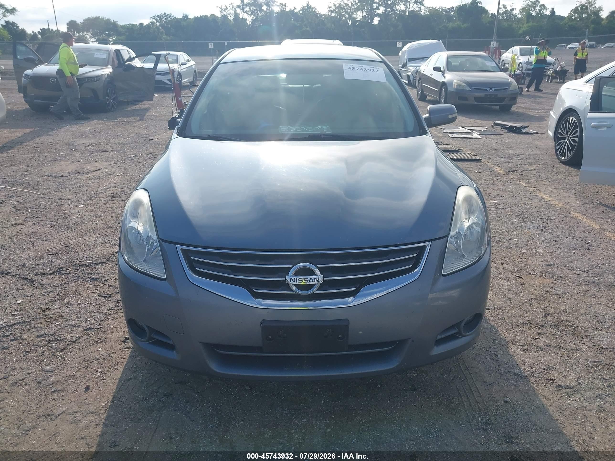 2010 Nissan Altima 2.5 S Blue vin: 1N4AL2AP4AN410488