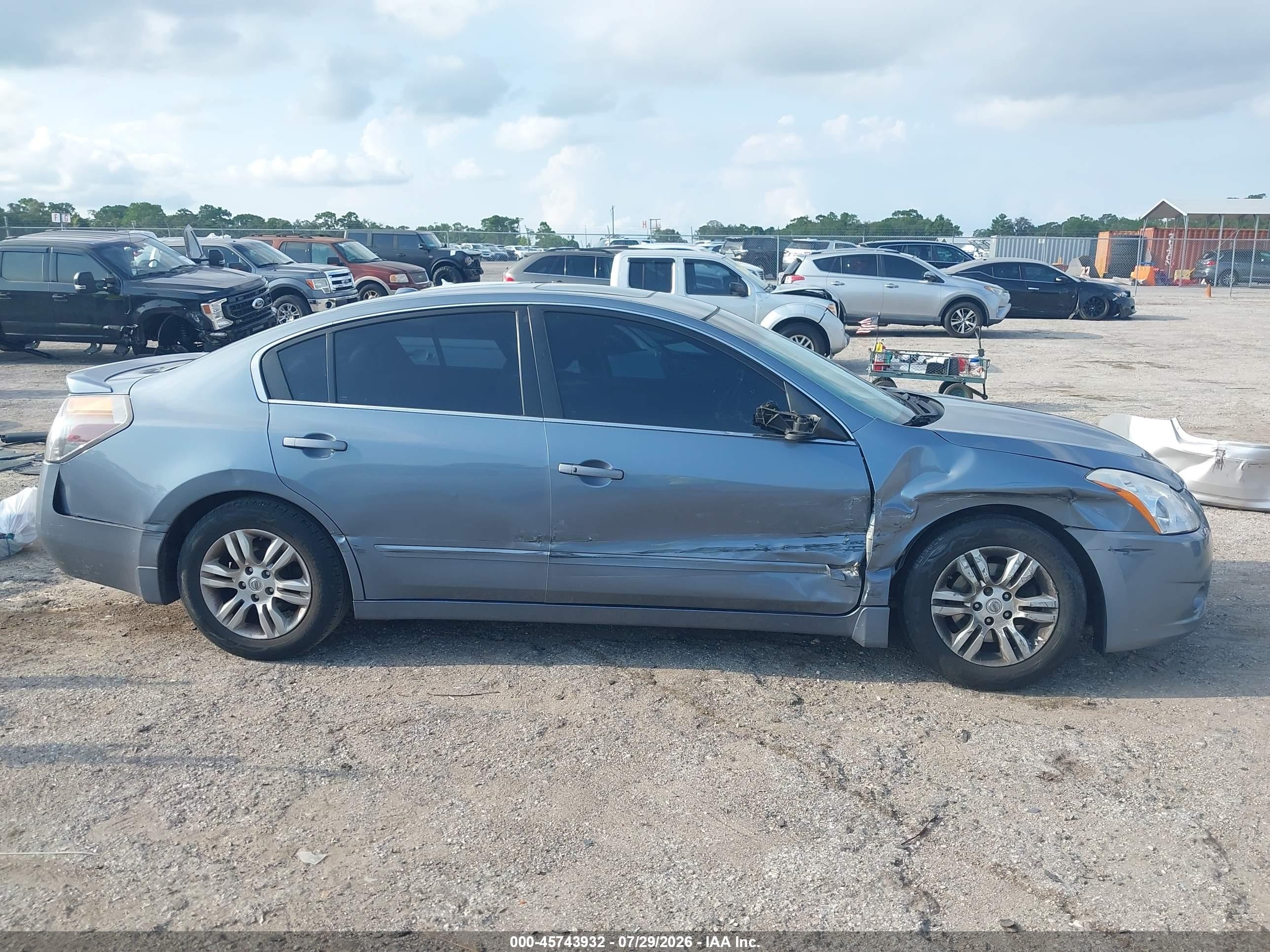 2010 Nissan Altima 2.5 S Blue vin: 1N4AL2AP4AN410488
