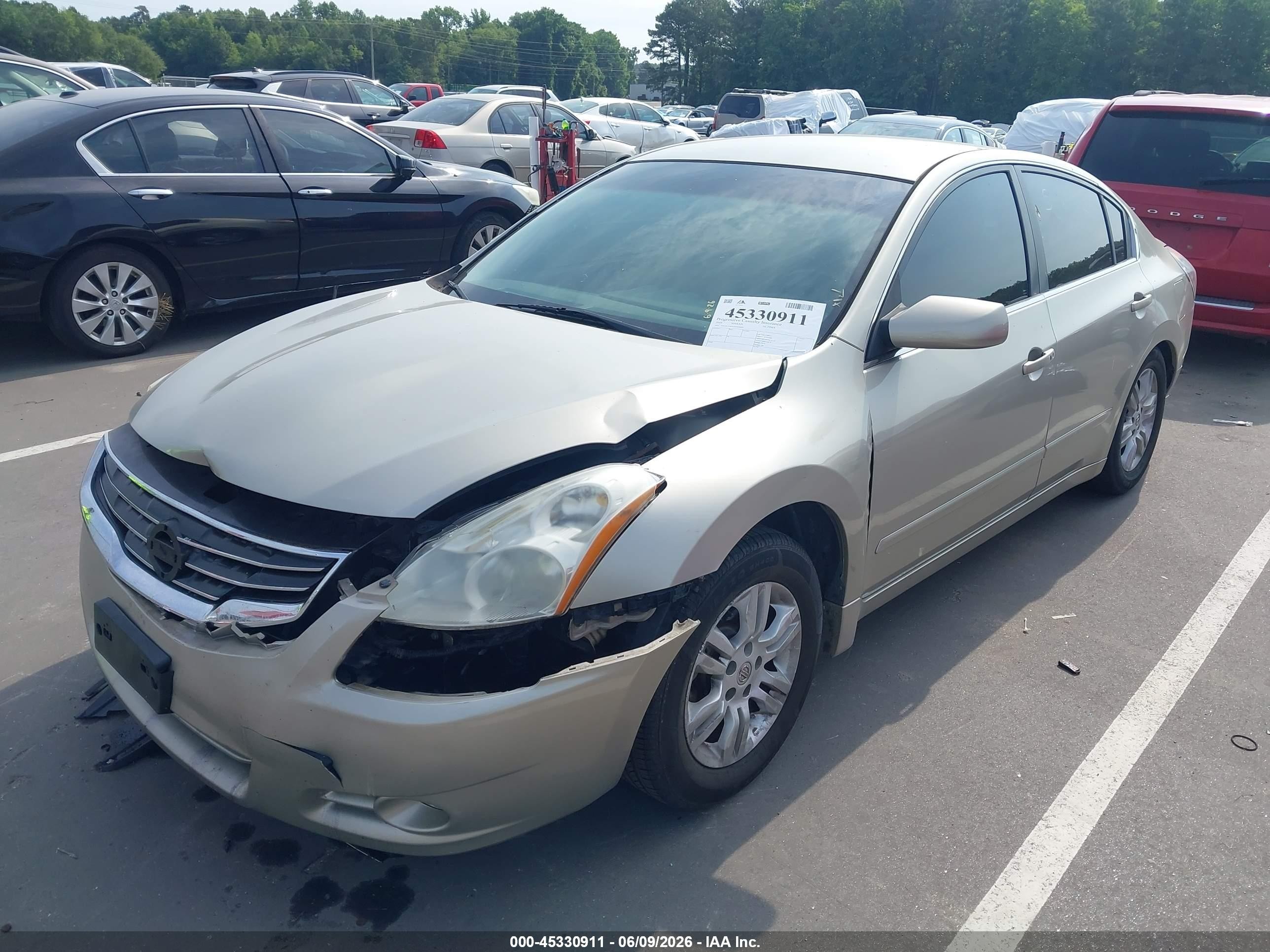 2010 Nissan Altima 2.5 S Gold vin: 1N4AL2AP4AN424469