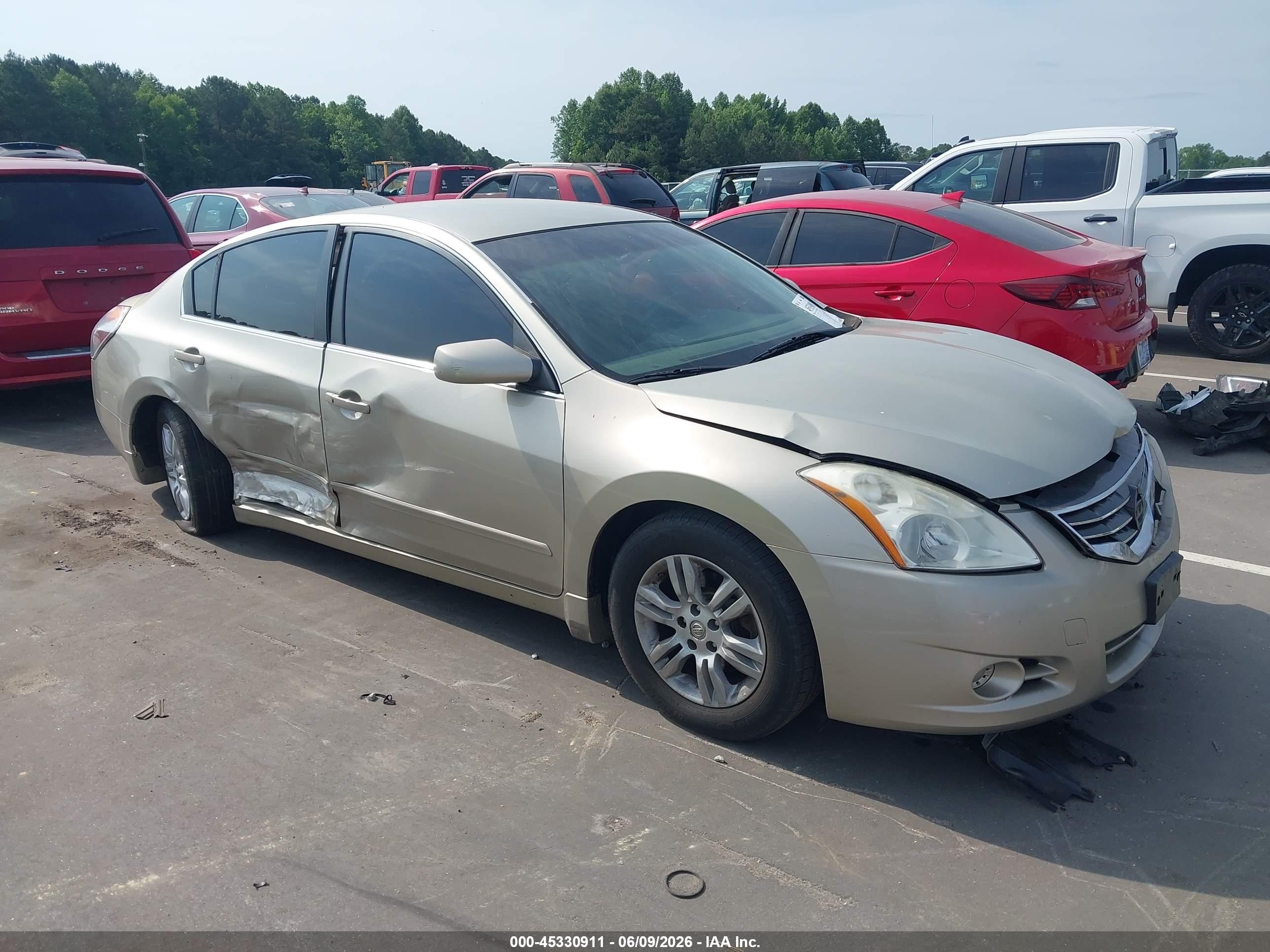 2010 Nissan Altima 2.5 S Золотой vin: 1N4AL2AP4AN424469