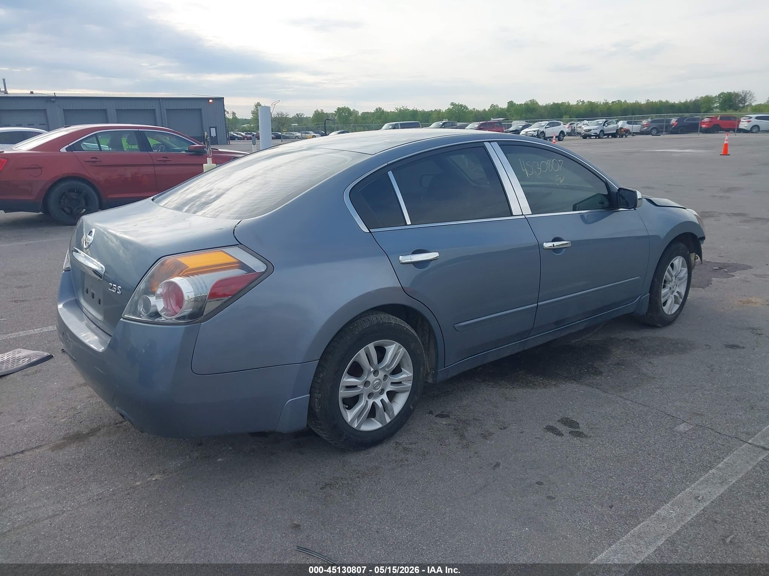 2010 Nissan Altima 2.5 S Light Blue vin: 1N4AL2AP4AN446617