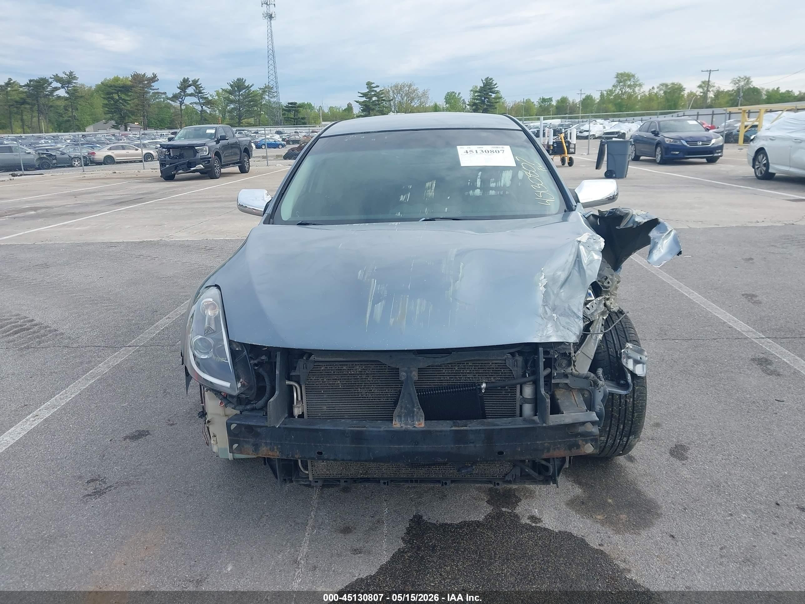 2010 Nissan Altima 2.5 S Light Blue vin: 1N4AL2AP4AN446617