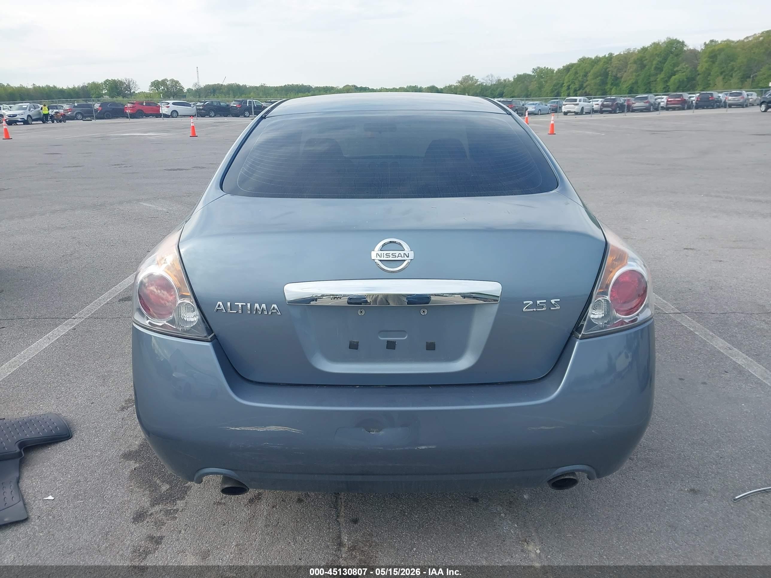 2010 Nissan Altima 2.5 S Light Blue vin: 1N4AL2AP4AN446617