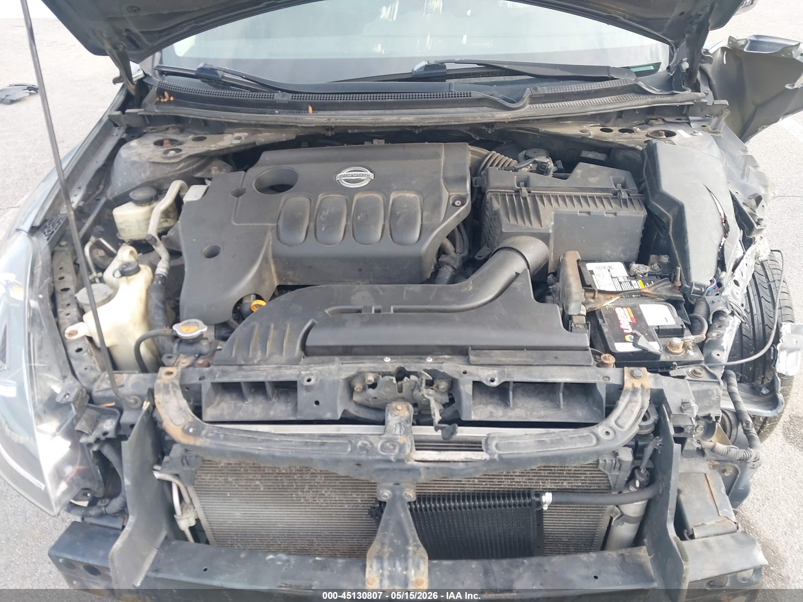 2010 Nissan Altima 2.5 S Light Blue vin: 1N4AL2AP4AN446617