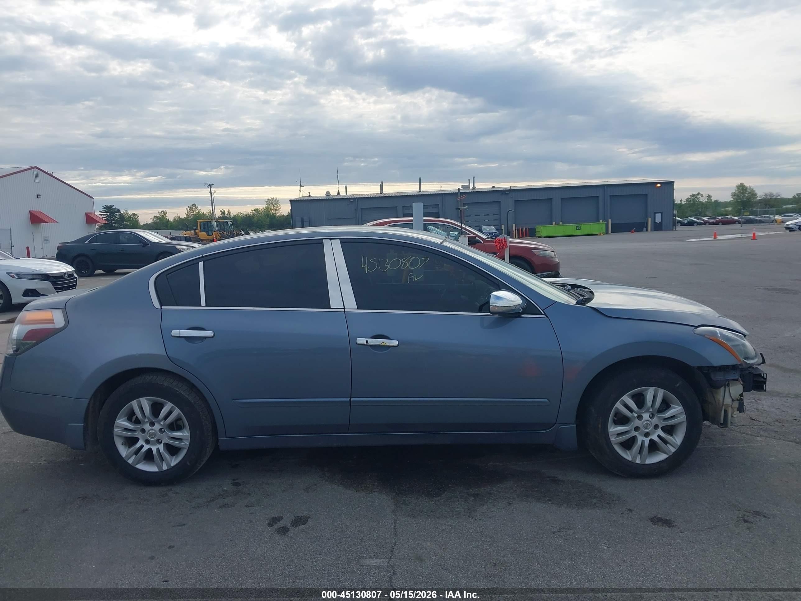 2010 Nissan Altima 2.5 S Light Blue vin: 1N4AL2AP4AN446617