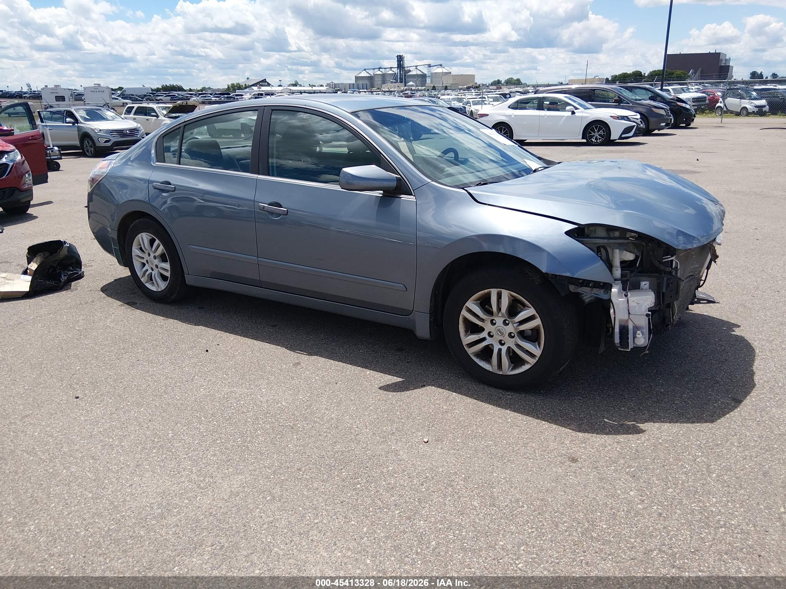 2010 Nissan Altima 2.5 S Blue vin: 1N4AL2AP4AN457150