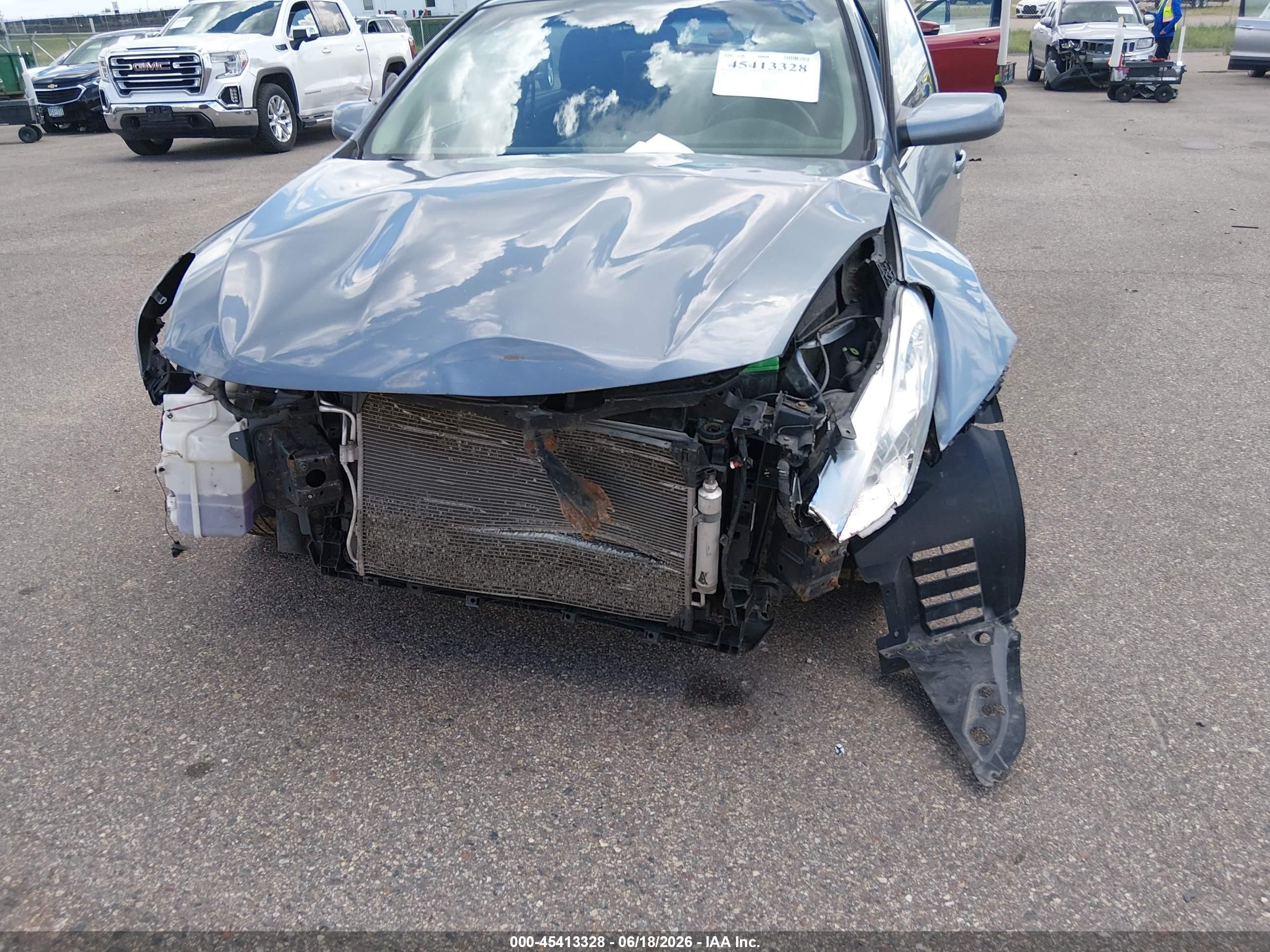 2010 Nissan Altima 2.5 S Blue vin: 1N4AL2AP4AN457150