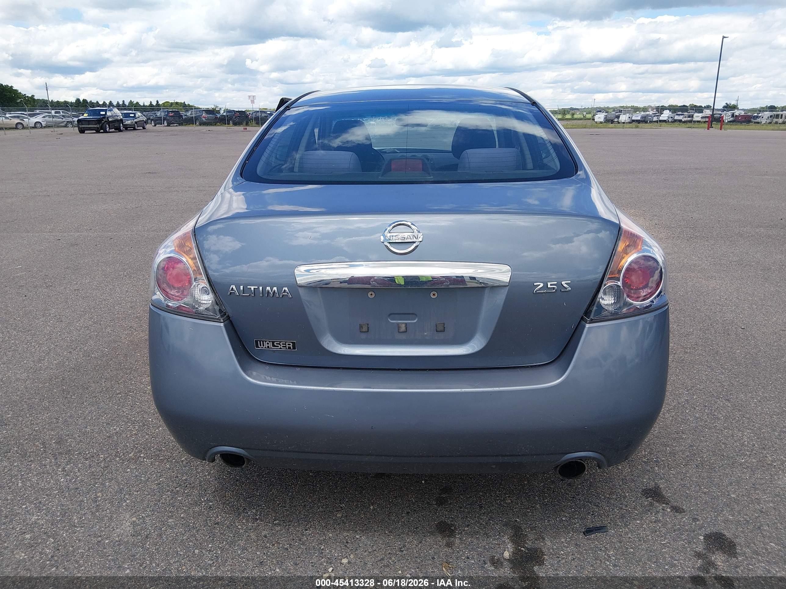 2010 Nissan Altima 2.5 S Blue vin: 1N4AL2AP4AN457150