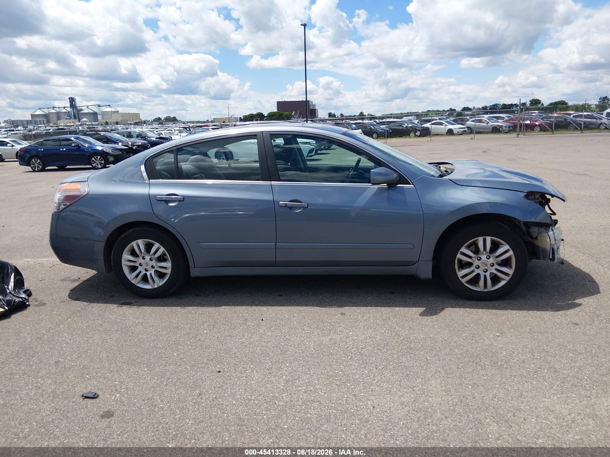 2010 Nissan Altima 2.5 S Blue vin: 1N4AL2AP4AN457150