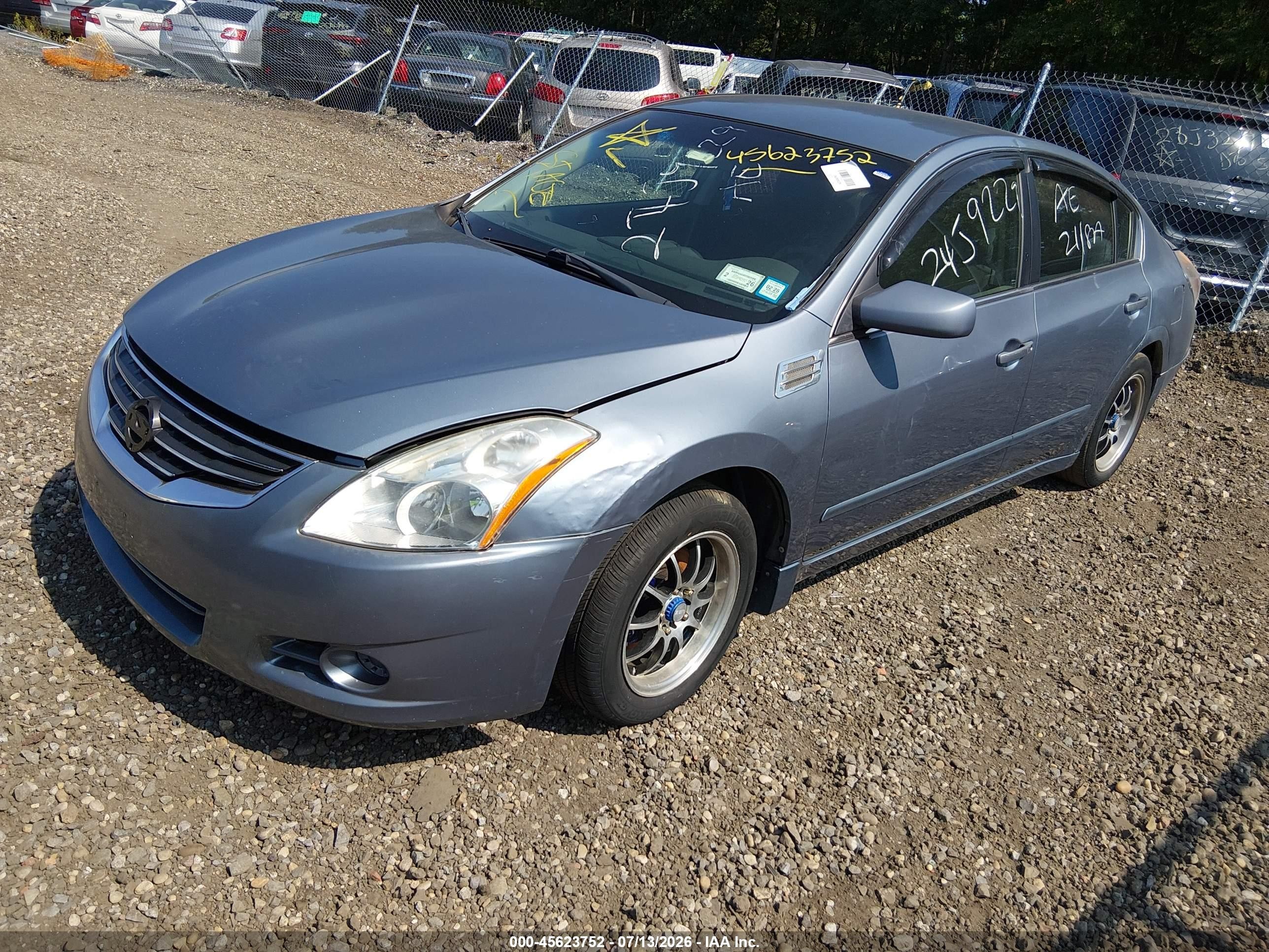 2010 Nissan Altima 2.5 S Gray vin: 1N4AL2AP4AN468911