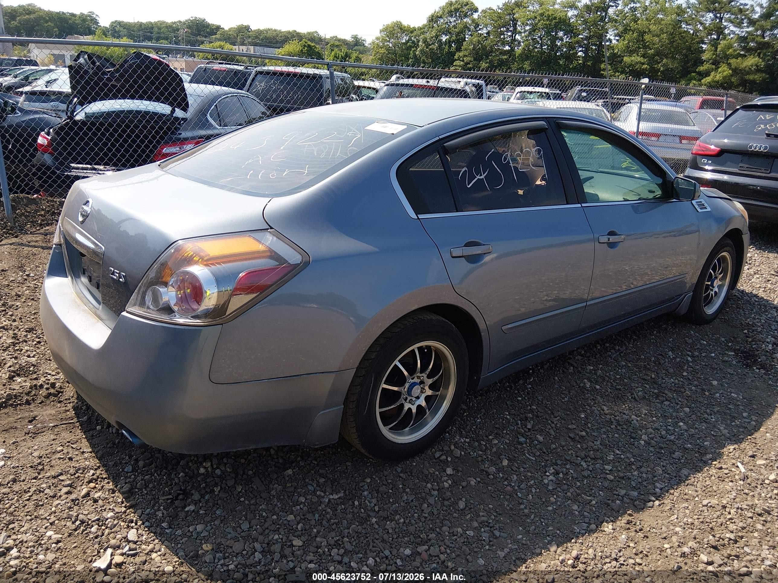 2010 Nissan Altima 2.5 S Gray vin: 1N4AL2AP4AN468911