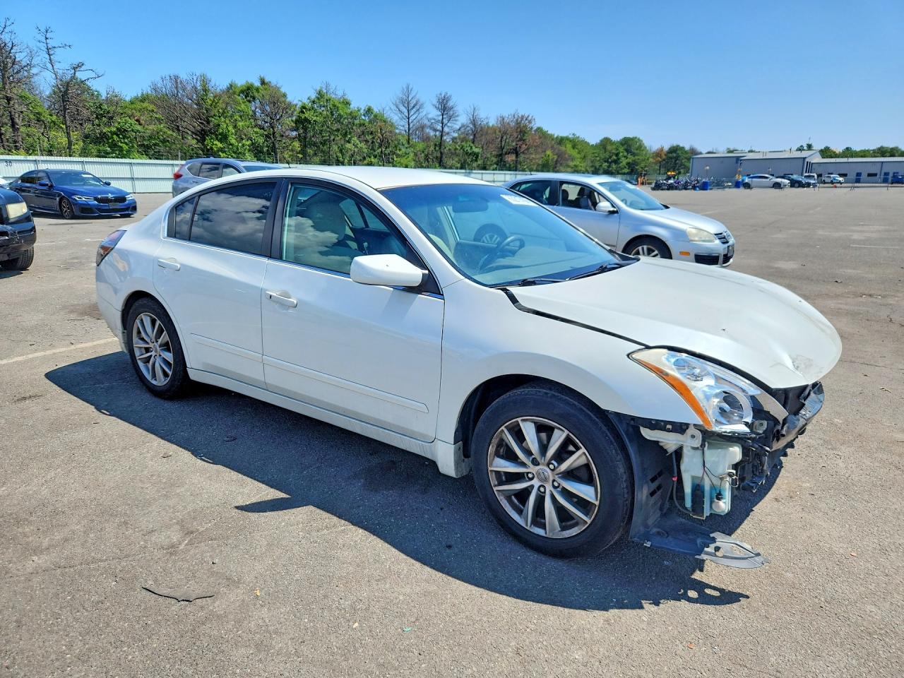 2010 Nissan Altima 2.5 Белый vin: 1N4AL2AP4AN473185