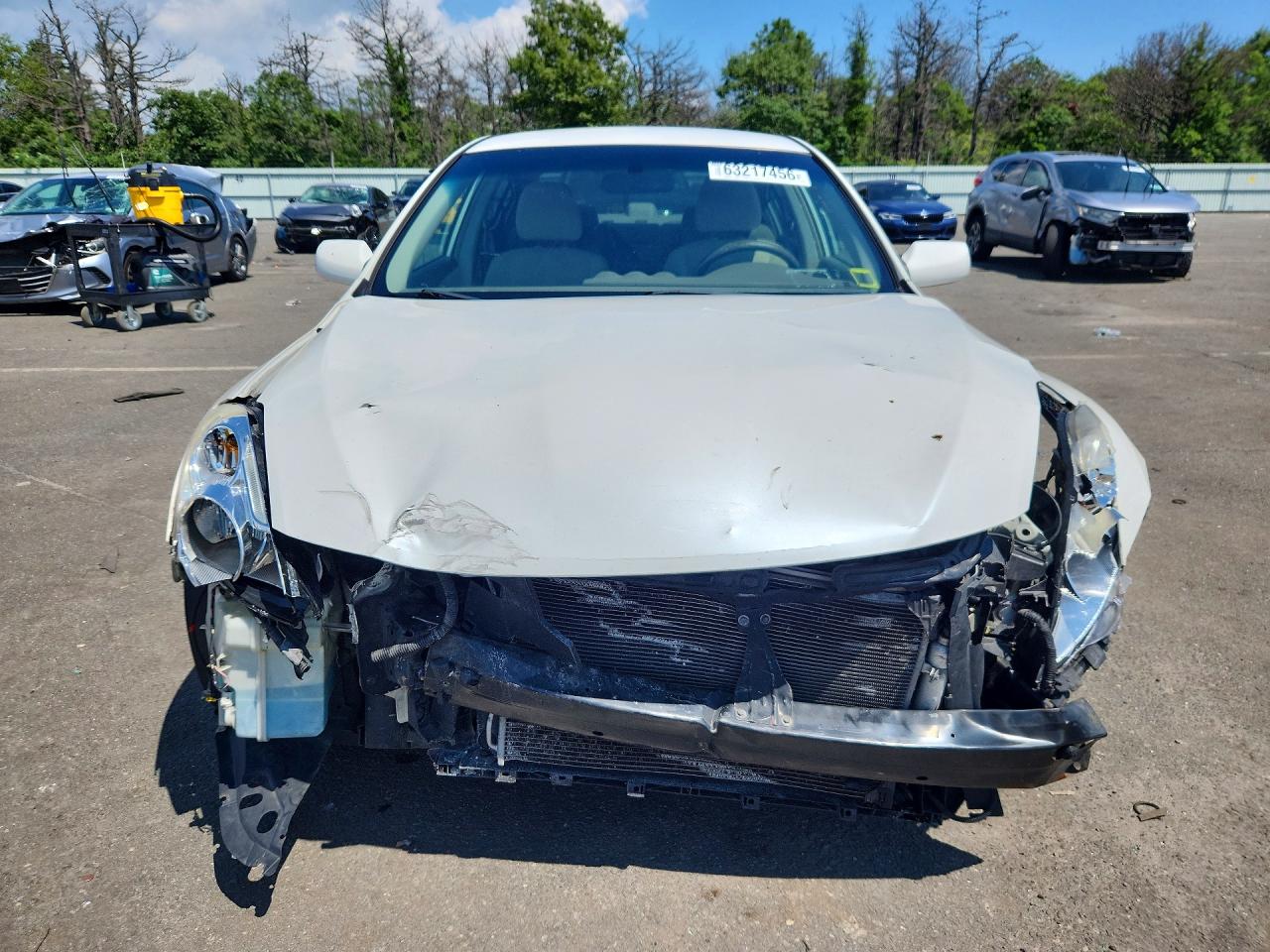 2010 Nissan Altima 2.5 Белый vin: 1N4AL2AP4AN473185