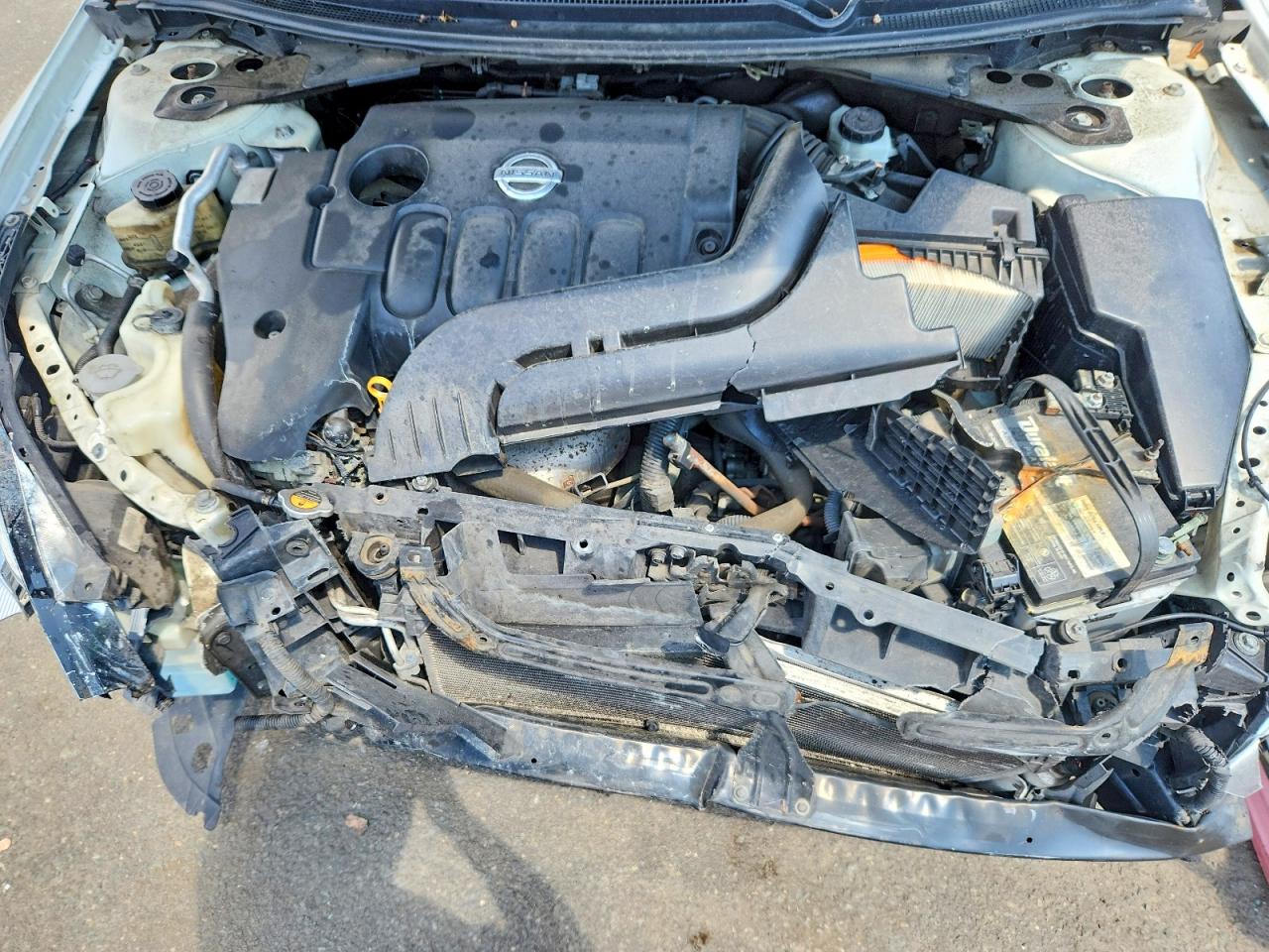 2010 Nissan Altima 2.5 Белый vin: 1N4AL2AP4AN473185
