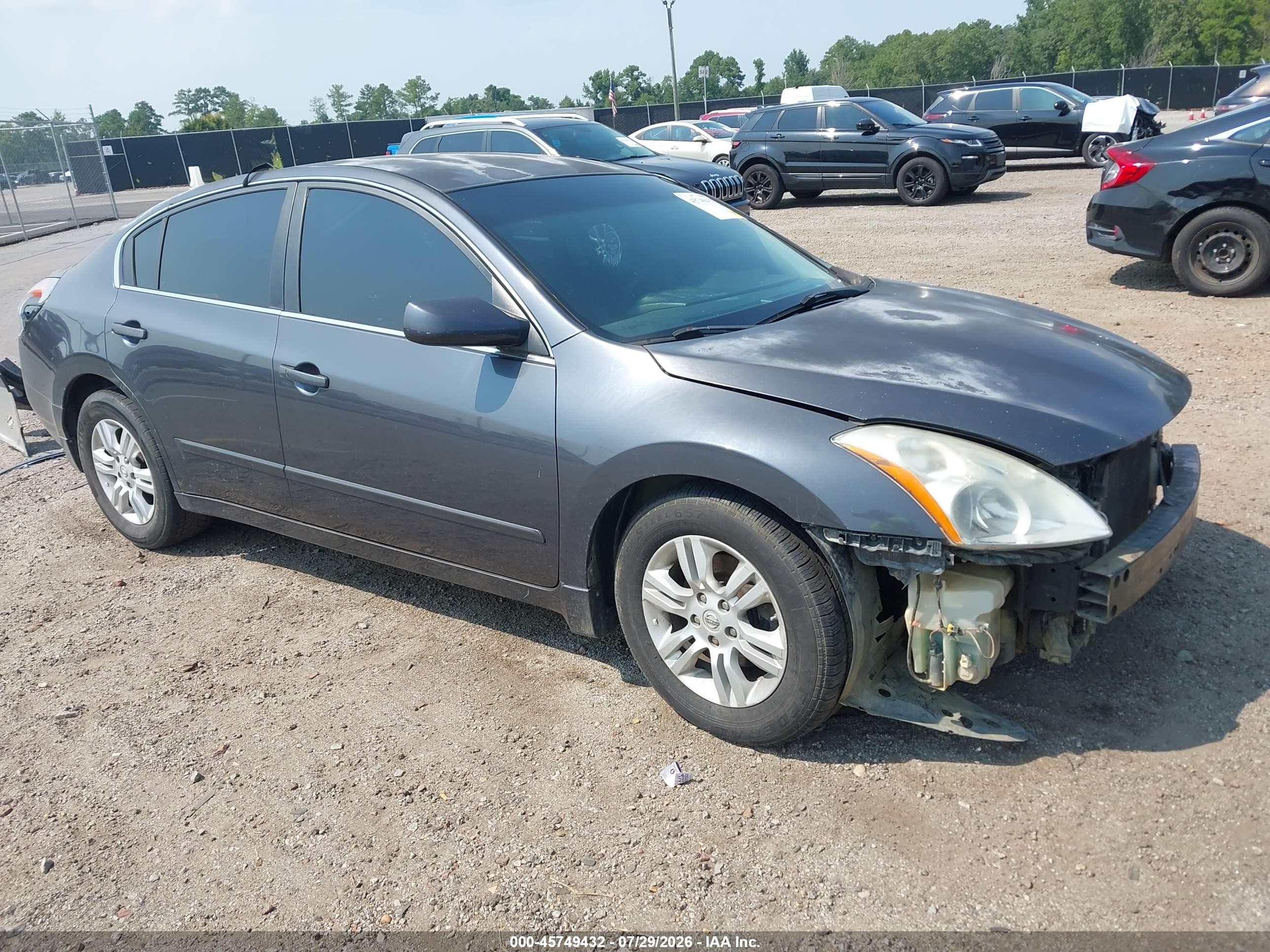 2010 Nissan Altima 2.5 S Серый vin: 1N4AL2AP4AN476720