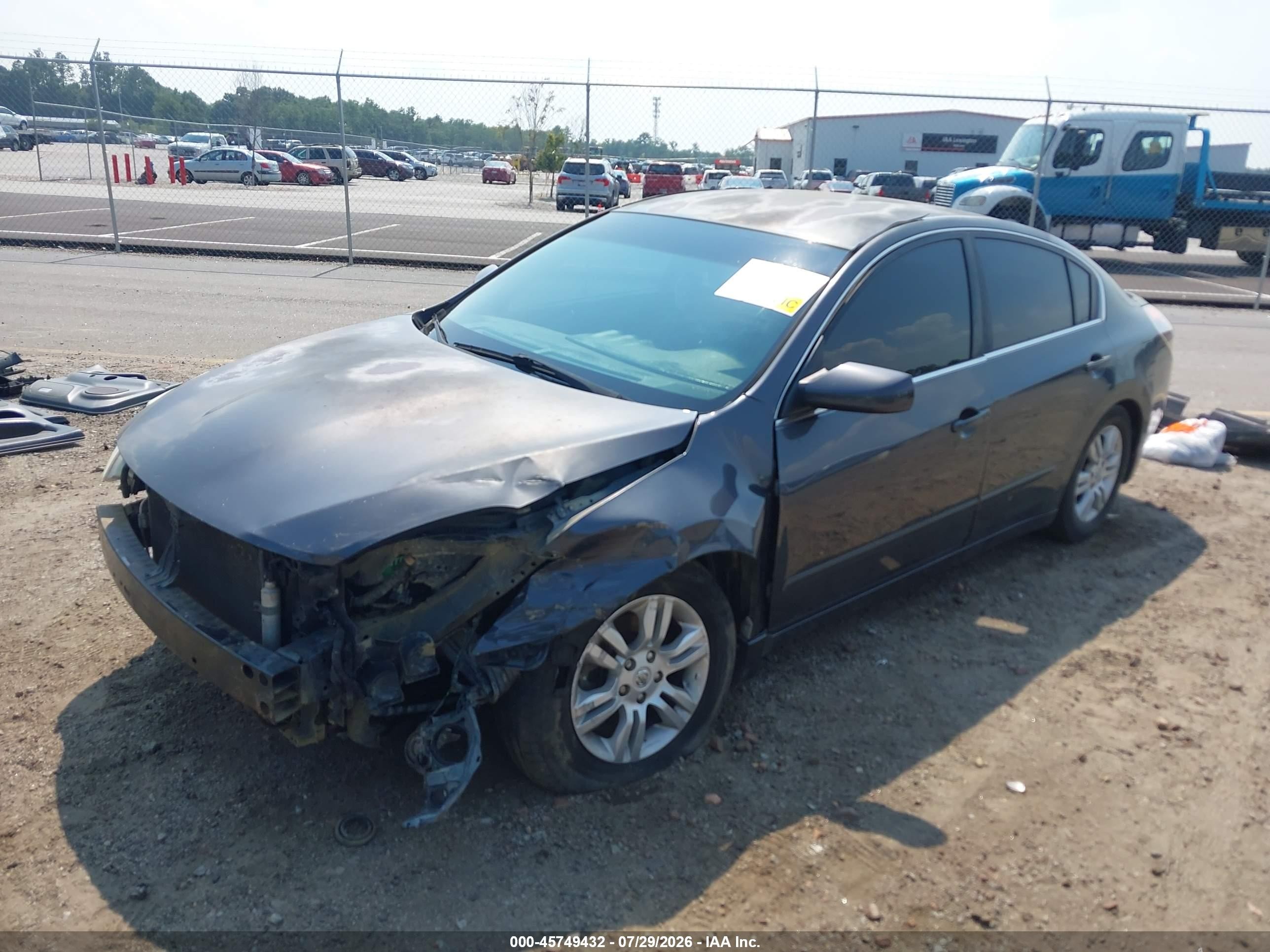 2010 Nissan Altima 2.5 S Серый vin: 1N4AL2AP4AN476720