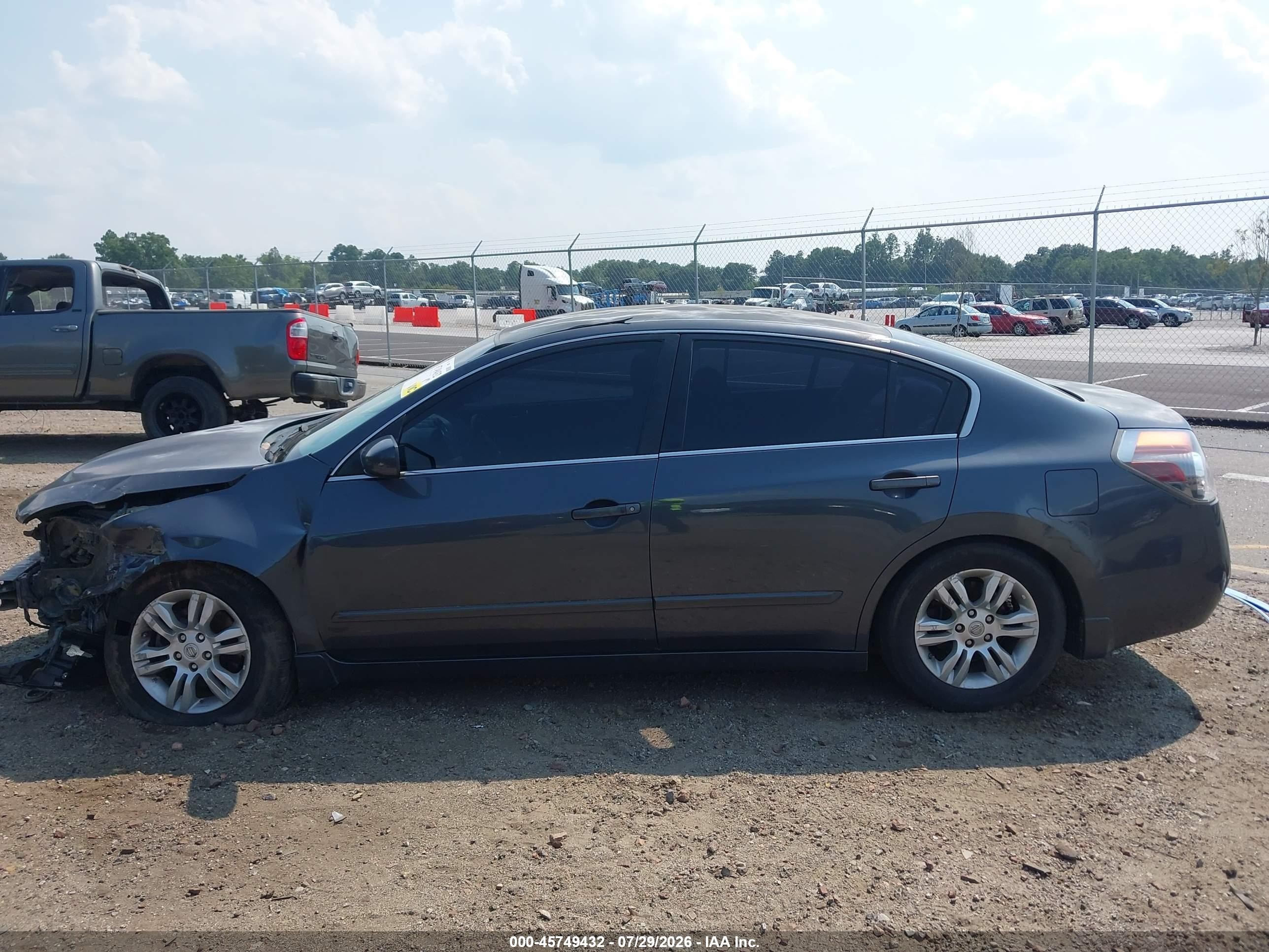 2010 Nissan Altima 2.5 S Серый vin: 1N4AL2AP4AN476720