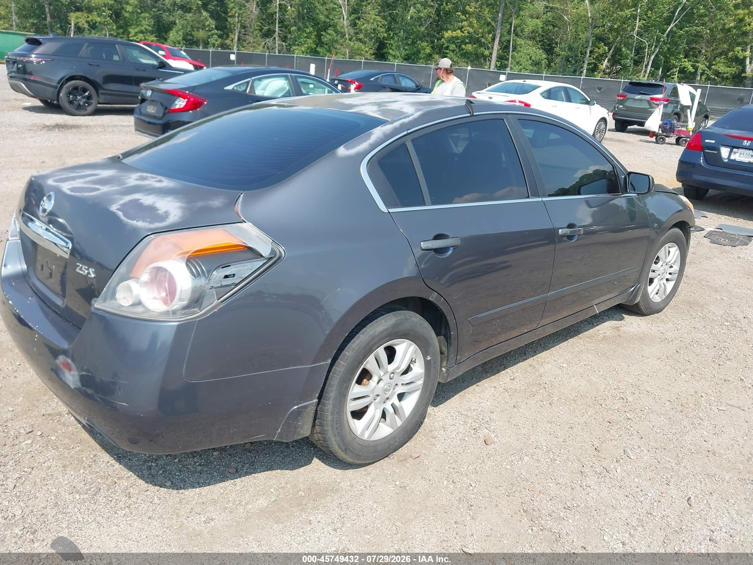 2010 Nissan Altima 2.5 S Серый vin: 1N4AL2AP4AN476720