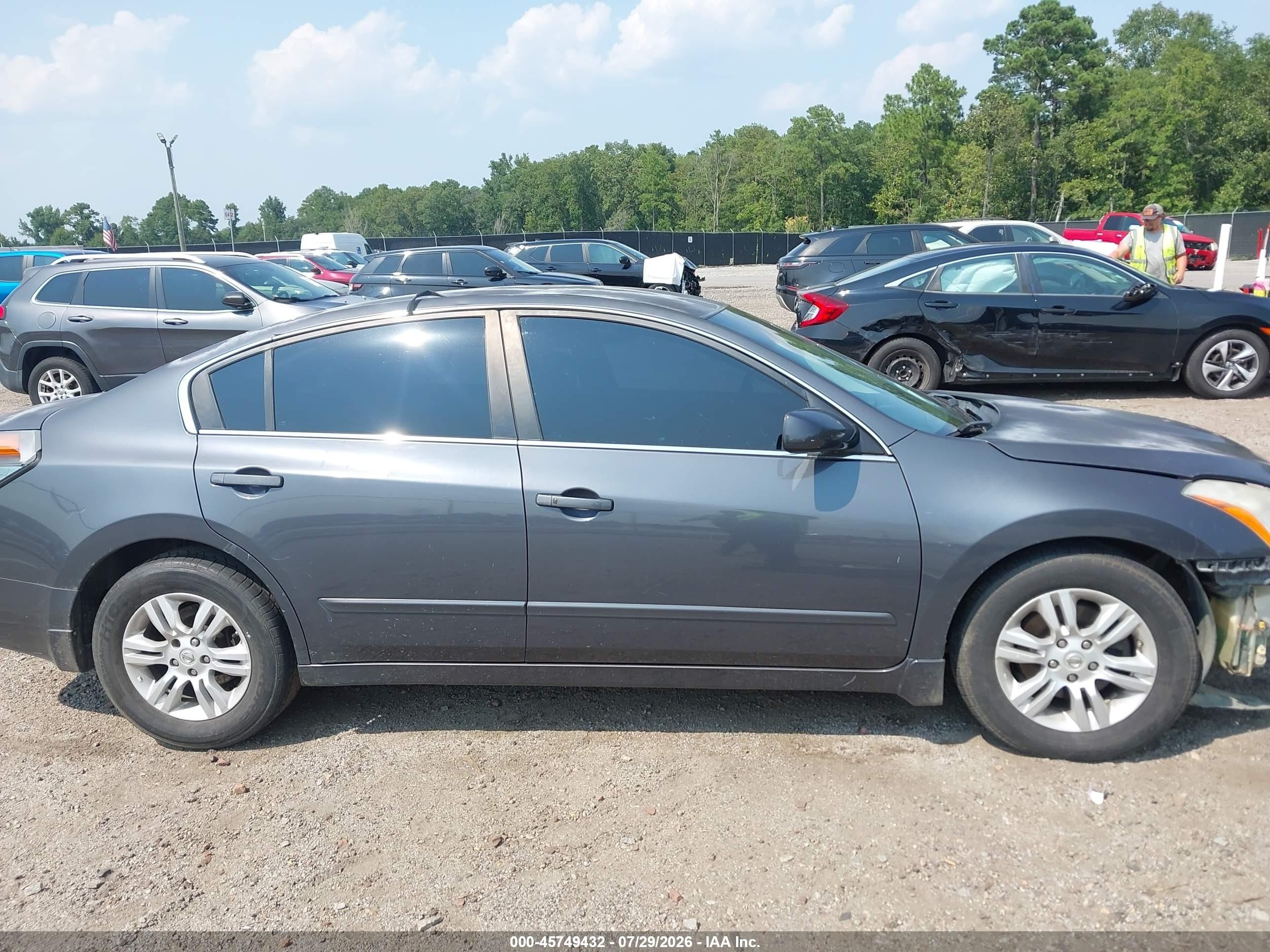 2010 Nissan Altima 2.5 S Серый vin: 1N4AL2AP4AN476720