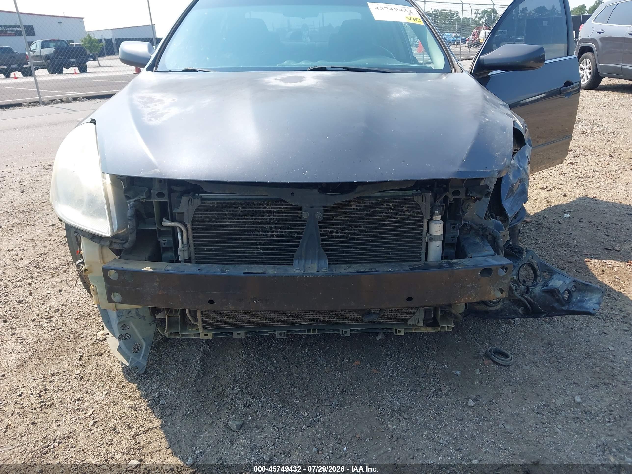 2010 Nissan Altima 2.5 S Серый vin: 1N4AL2AP4AN476720