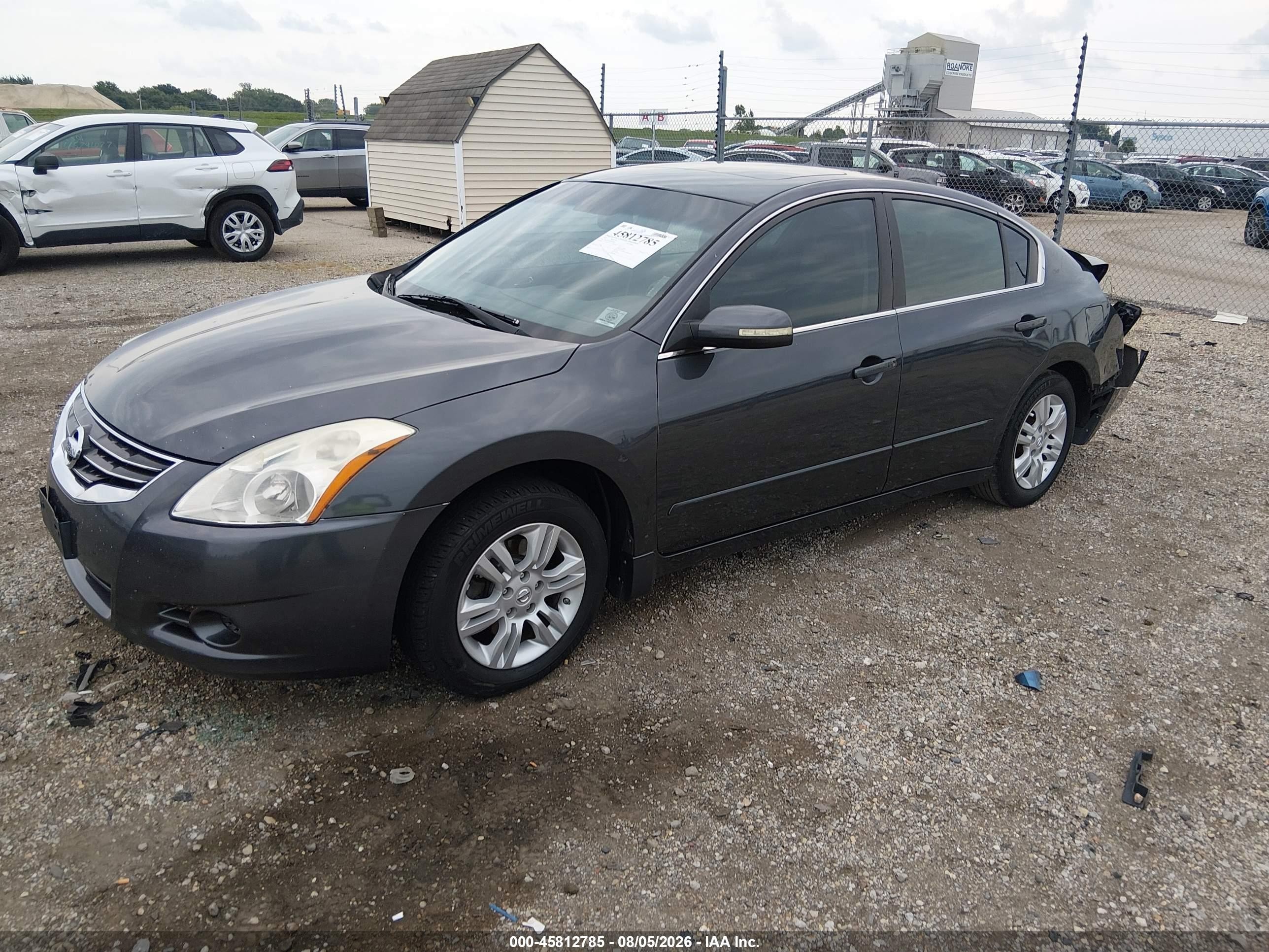2010 Nissan Altima 2.5 S Gray vin: 1N4AL2AP4AN482890