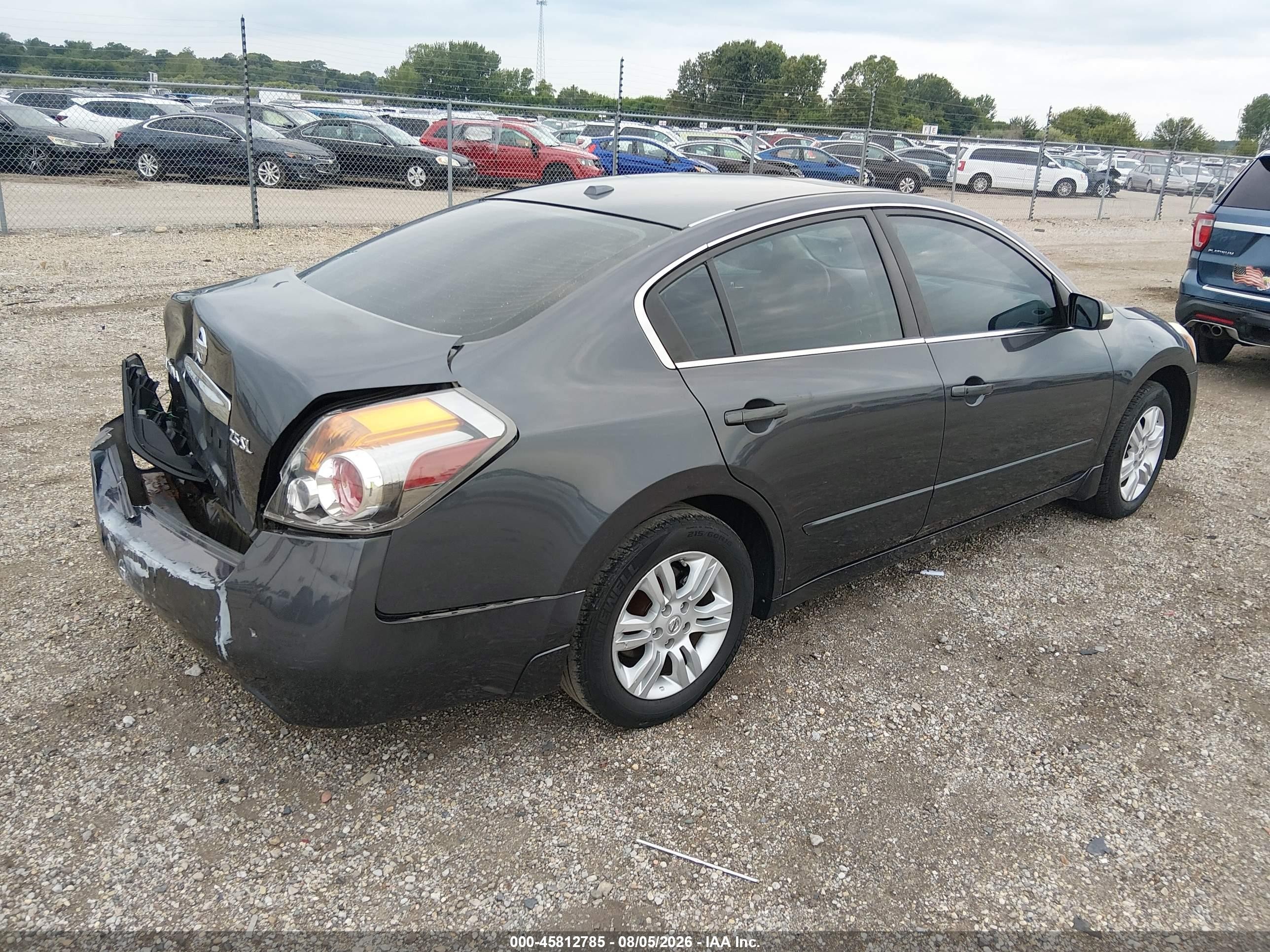 2010 Nissan Altima 2.5 S Gray vin: 1N4AL2AP4AN482890